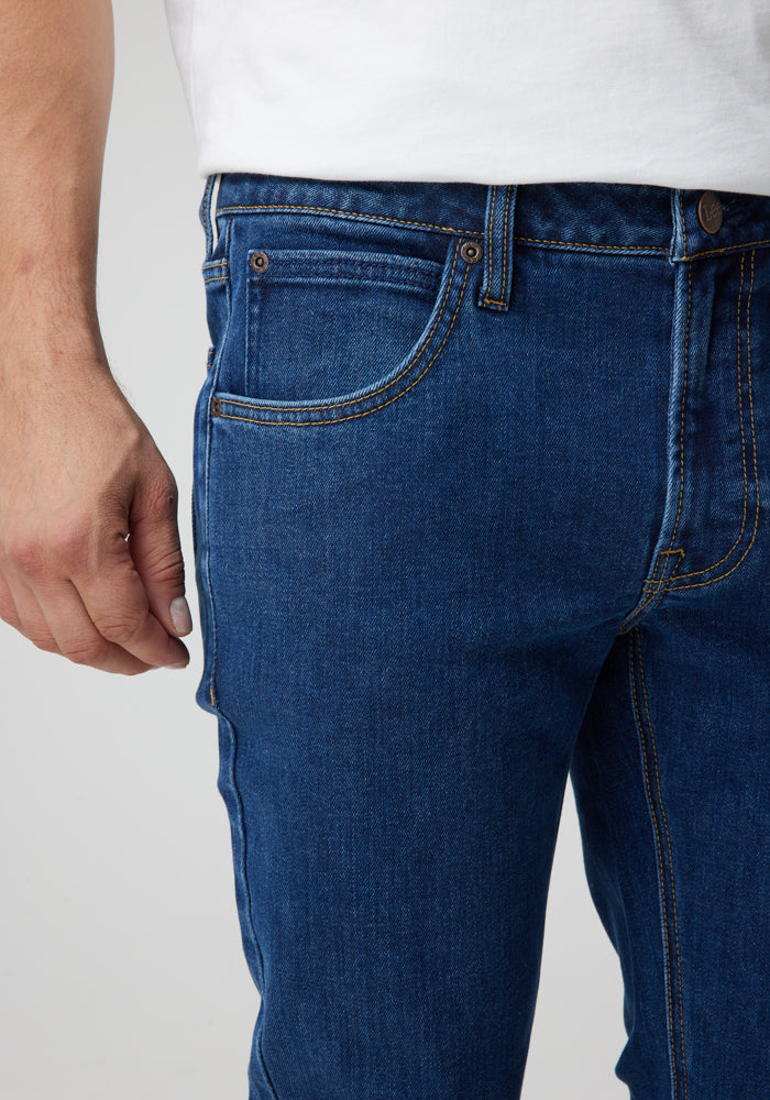 Jeans Lee Luke Slim Tapered Fit Deep Blue