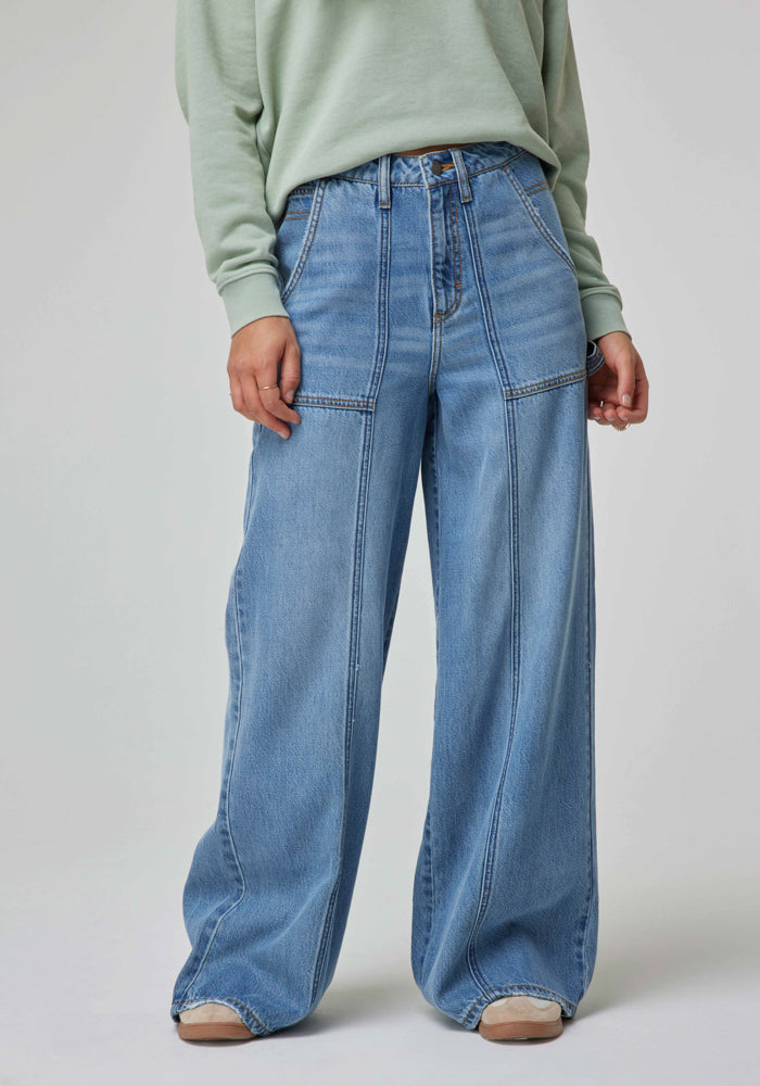 Jeans Lee Carpenter Stone