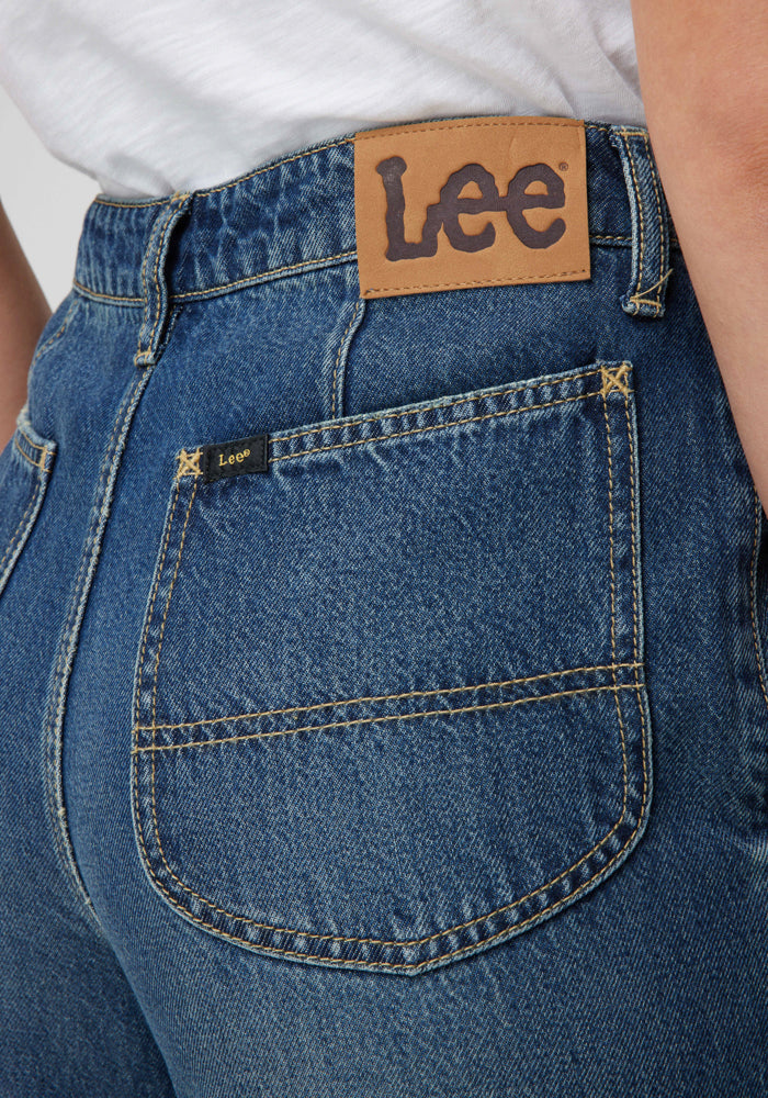 Jeans Lee Stella A Line Dirty Blue
