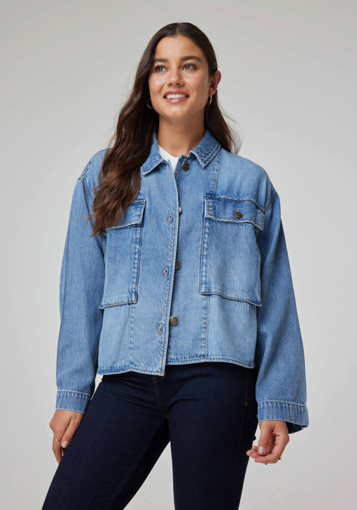 Chaqueta Lee Stone Stone