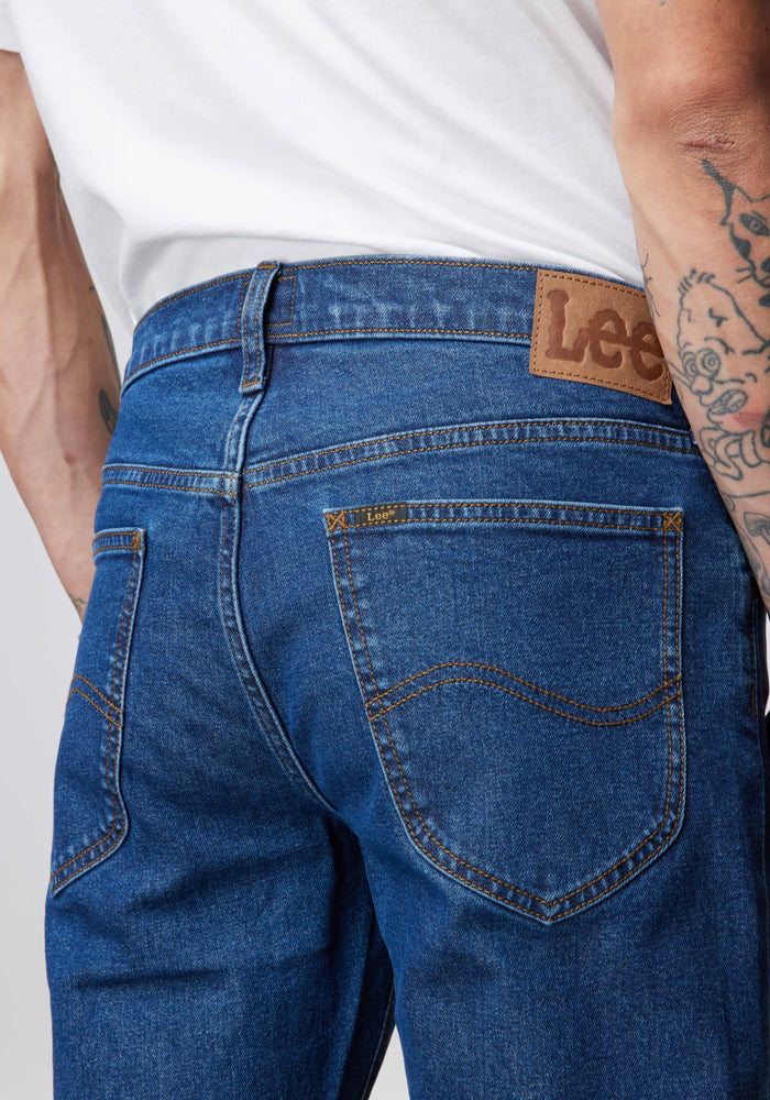 Jeans Lee Hombre Straight Regular fit Blue