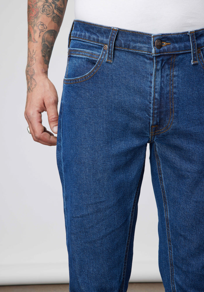 Jeans Lee Hombre Straight Regular fit Blue