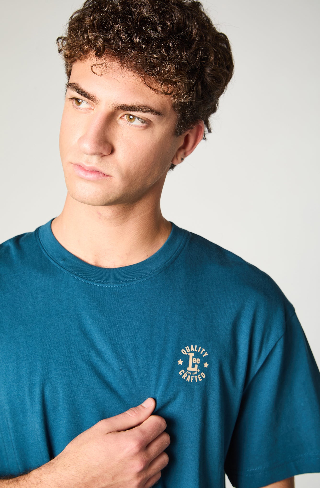 Polera Hombre Lee Quality Crafted Navy