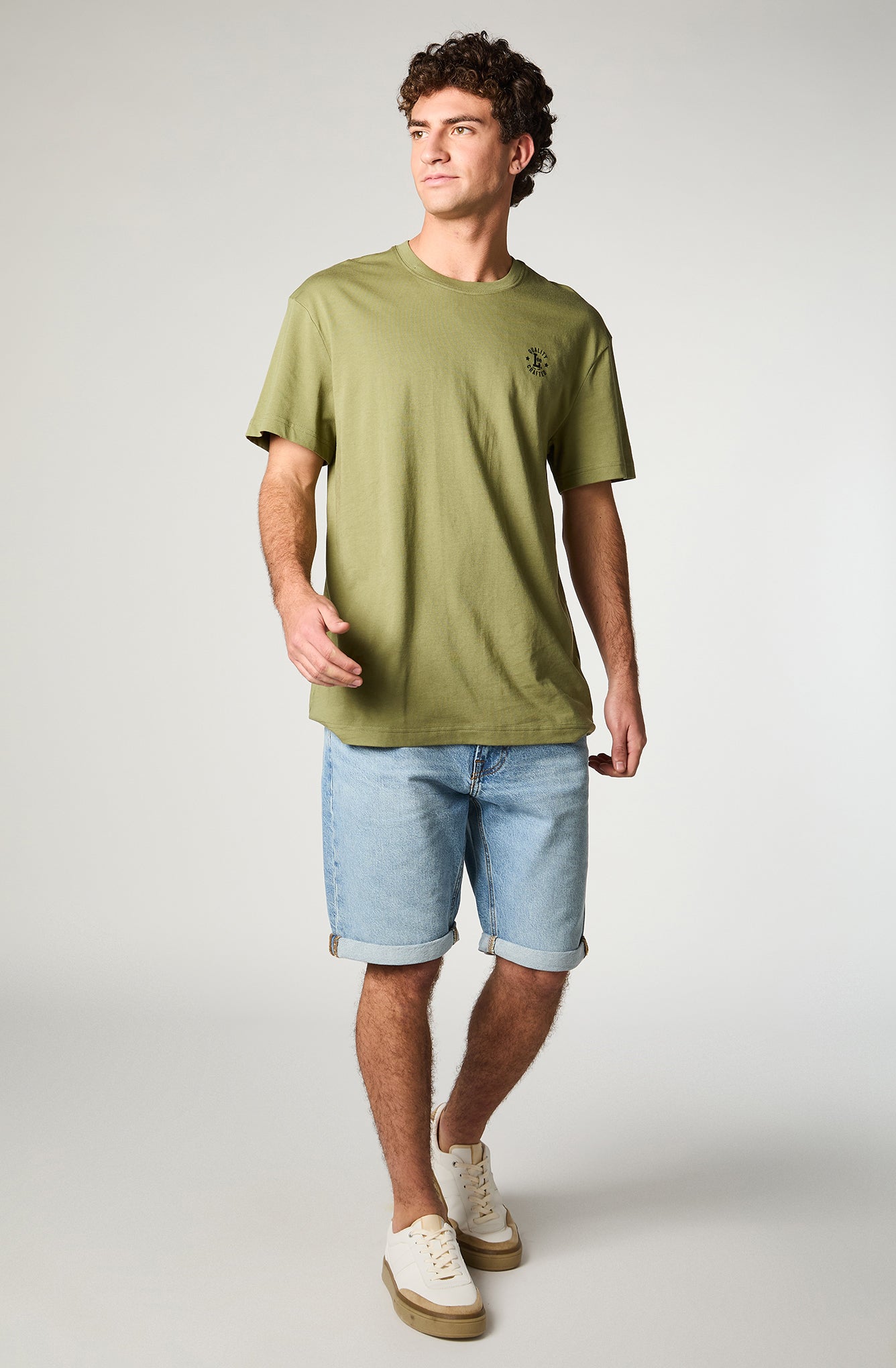 Polera Hombre Lee Quality Crafted Green