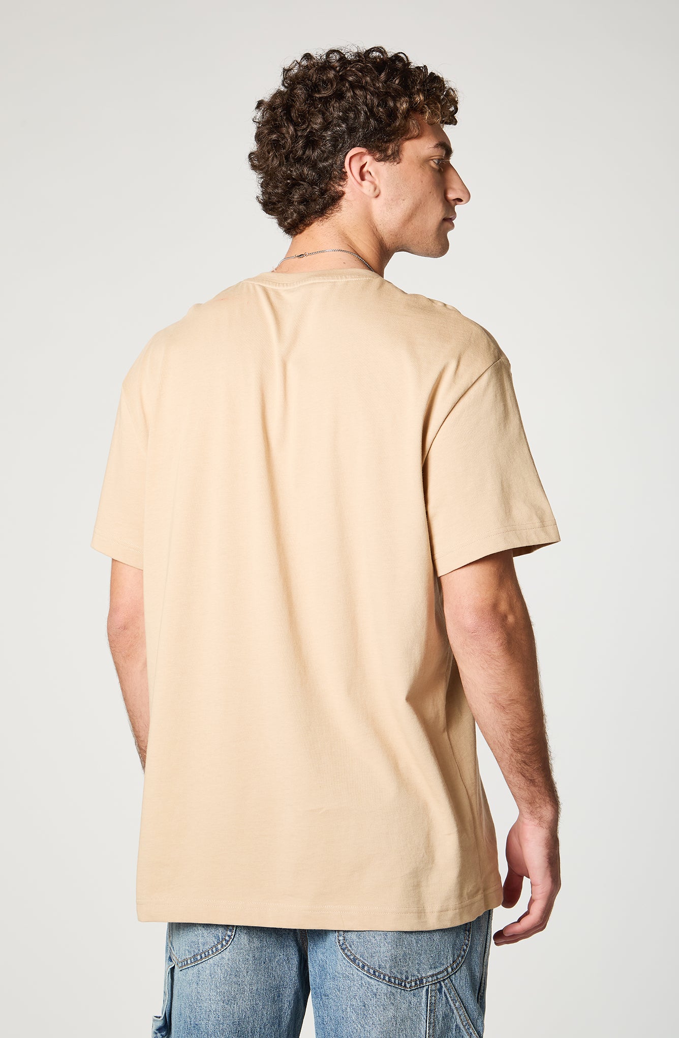 Polera Hombre Lee Basics Beige