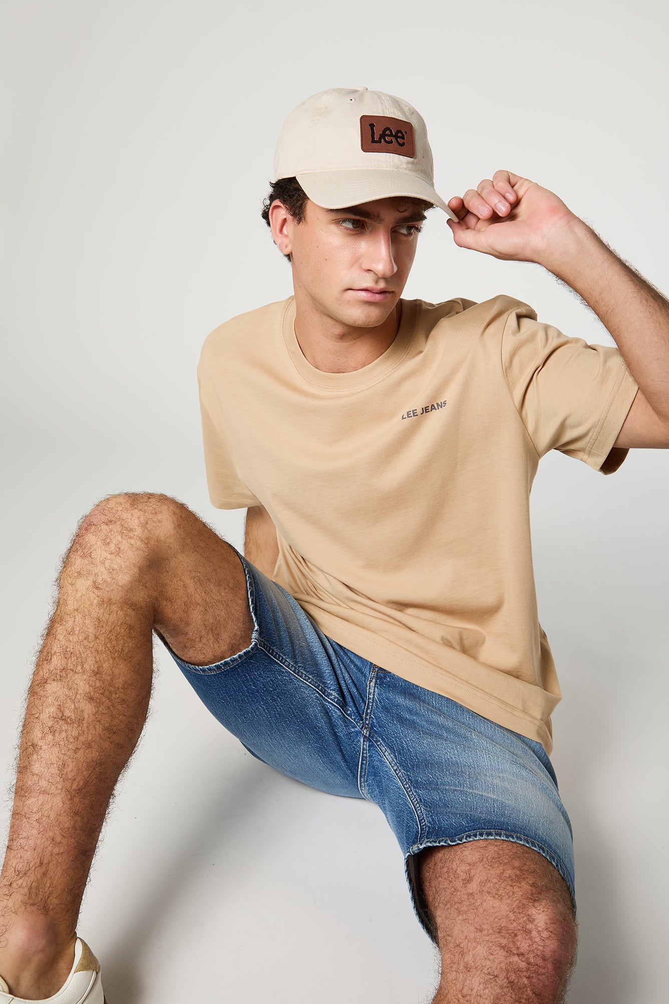 Polera Hombre Lee Jeans Brown