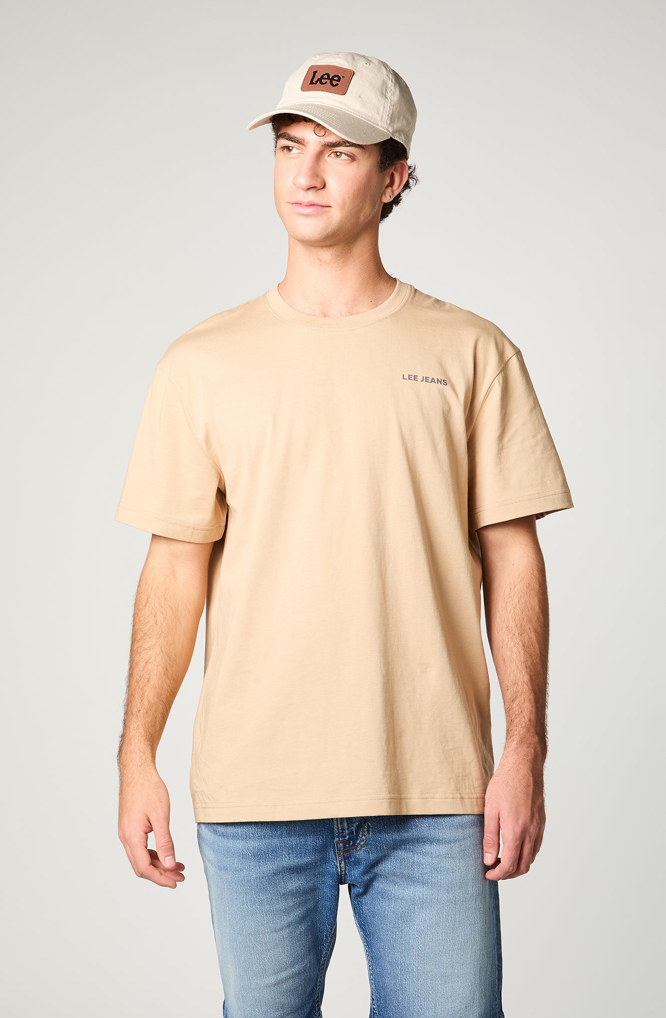 Polera Hombre Lee Jeans Brown