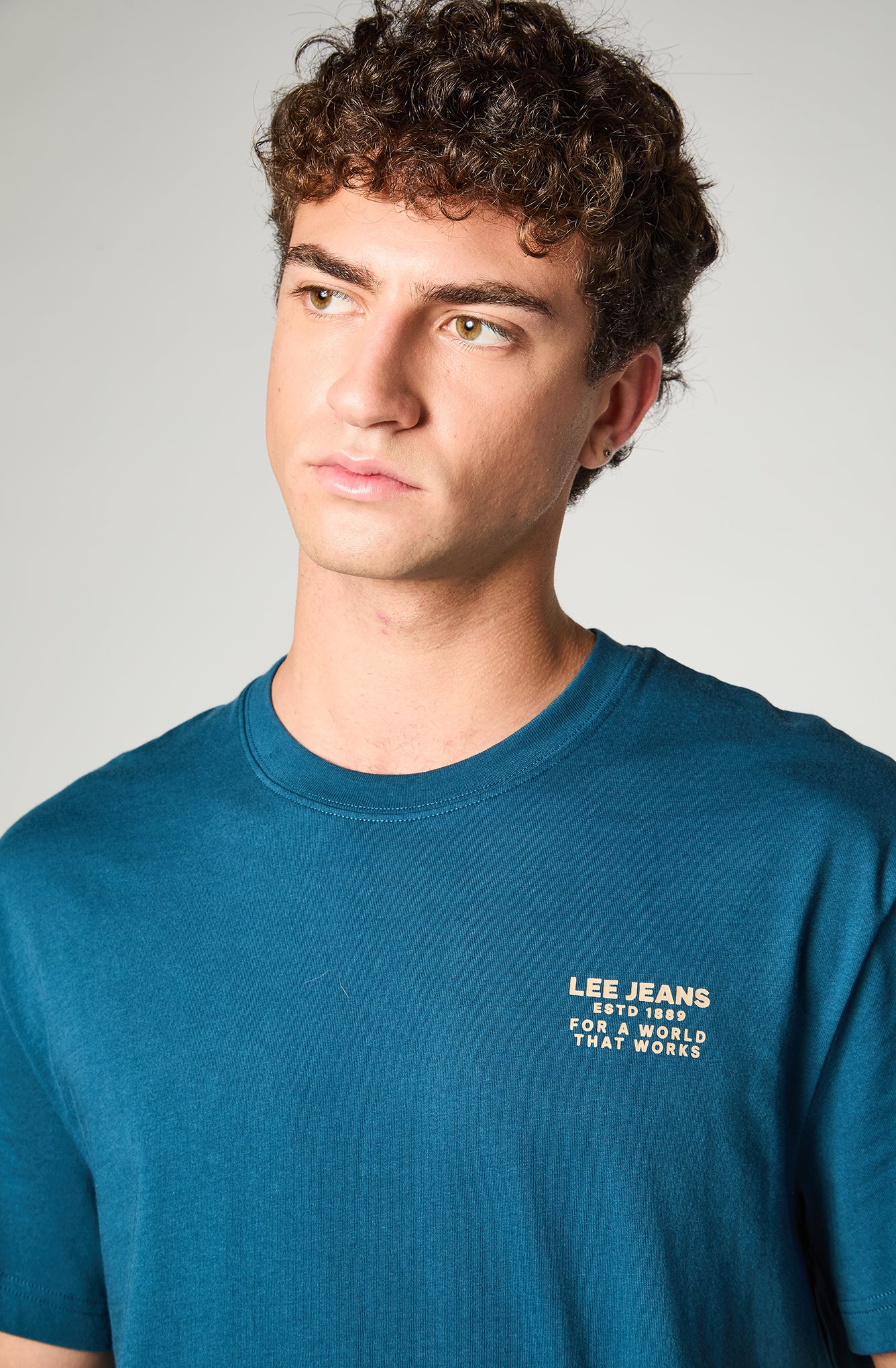 Polera Hombre Lee Navy