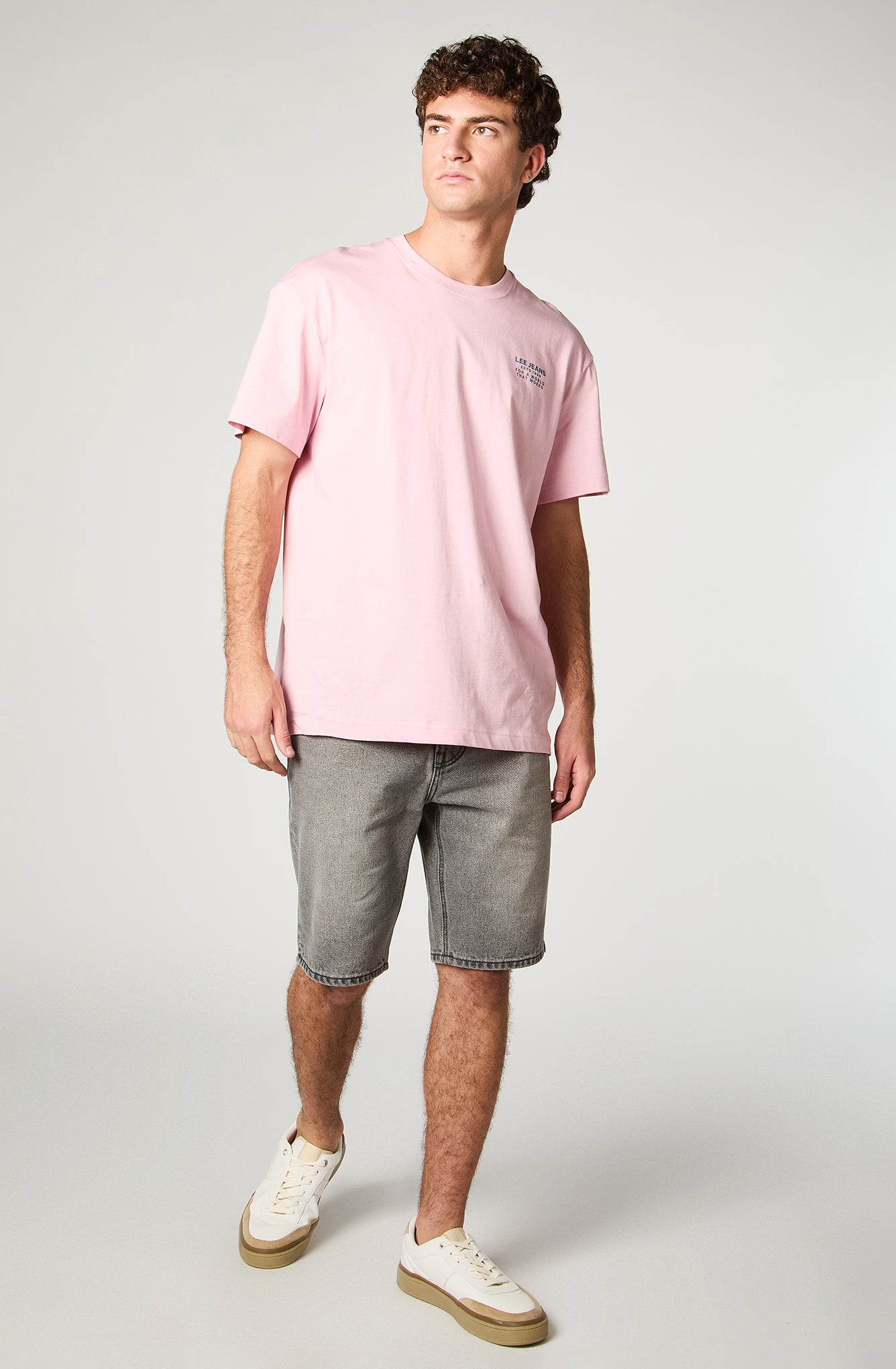 Polera Hombre Lee Pink