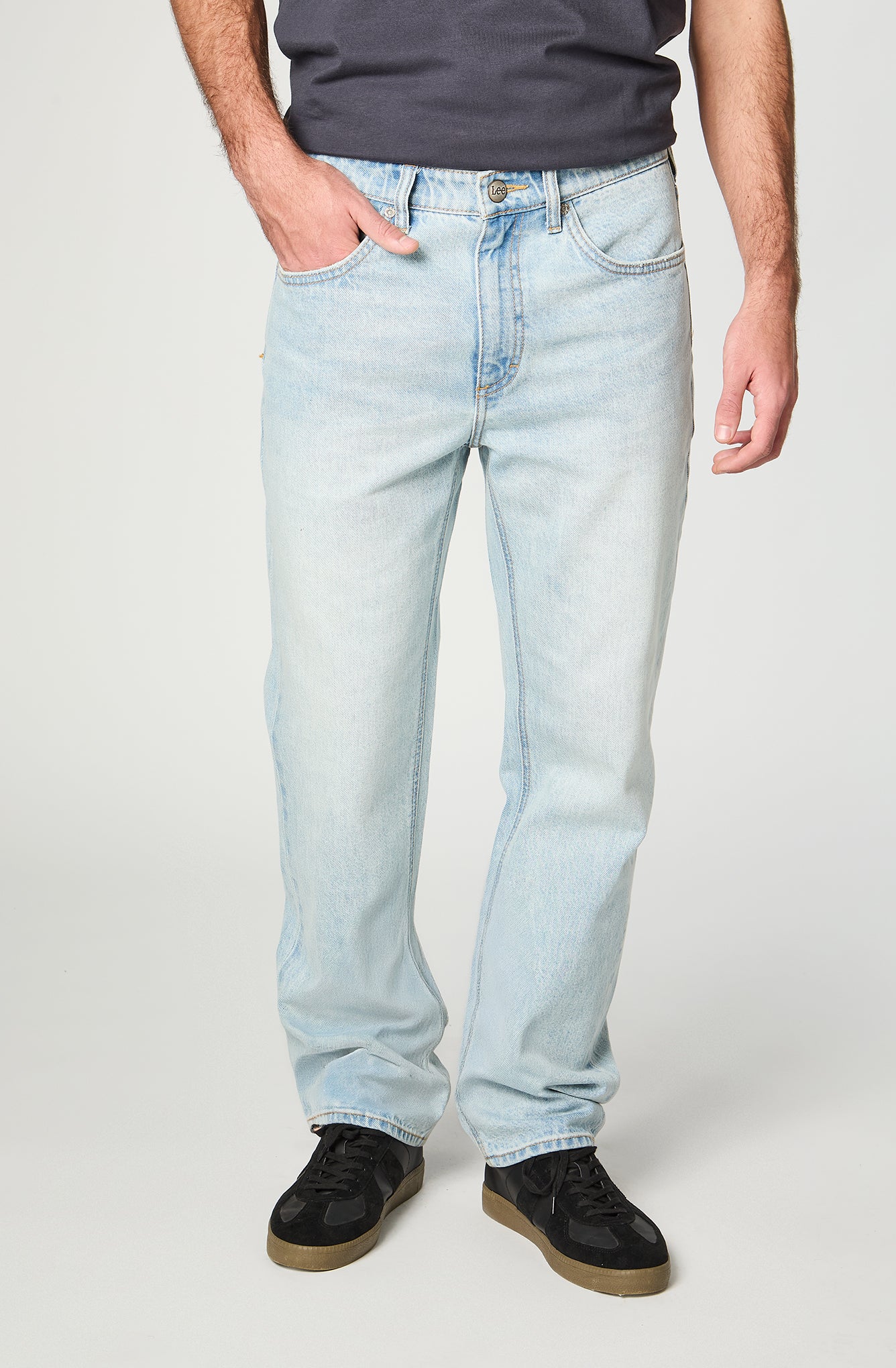Jeans Hombre West Relaxed Fit Ice