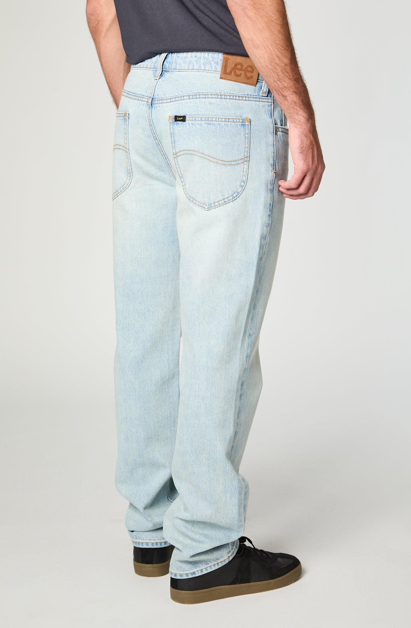 Jeans Hombre West Relaxed Fit Ice
