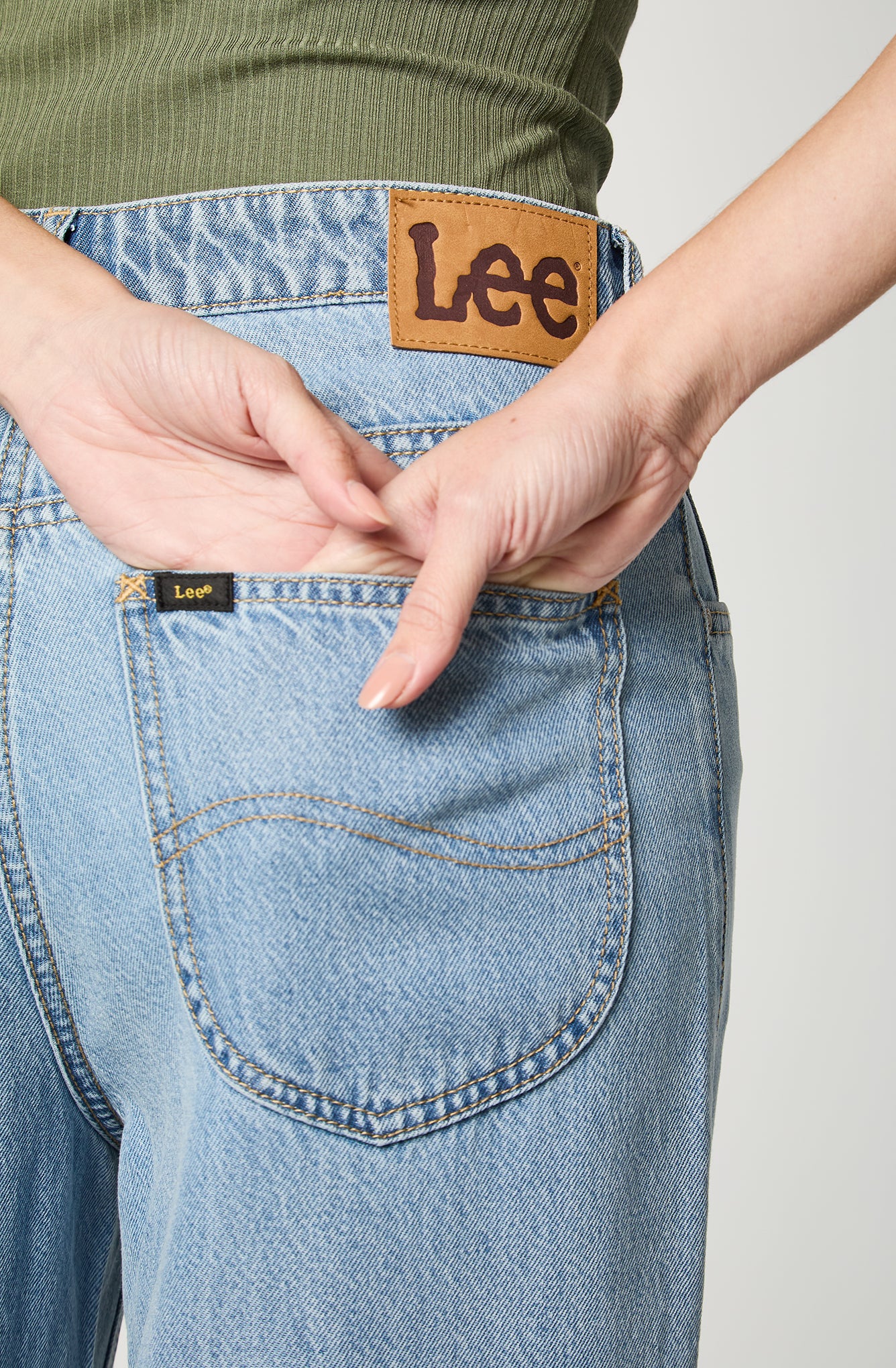 Jeans Mujer Lee Wideleg