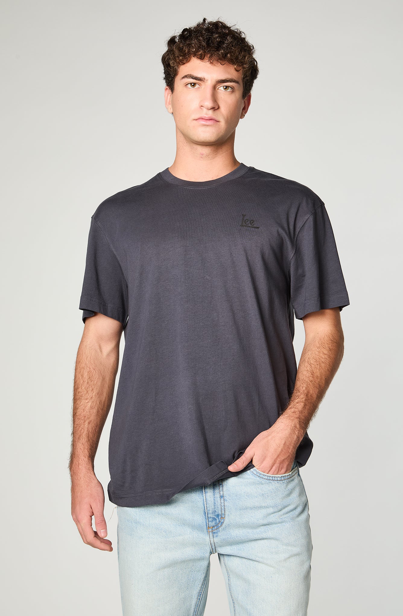 Polera Hombre Magic Maker Stone Grey