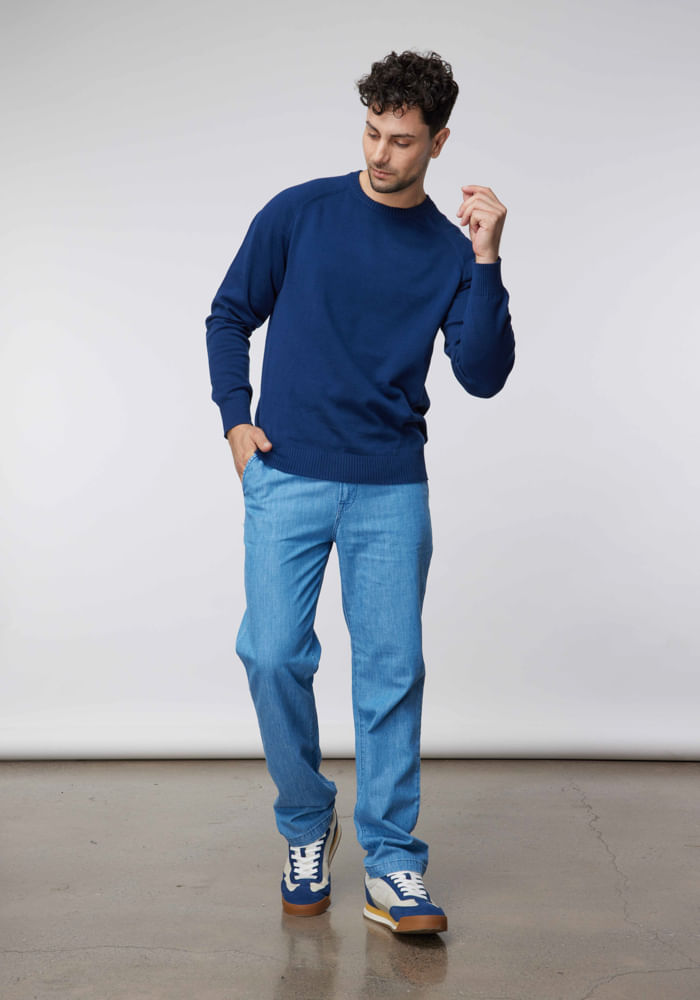 Jeans Hombre Chino Regular Fit Light Wash
