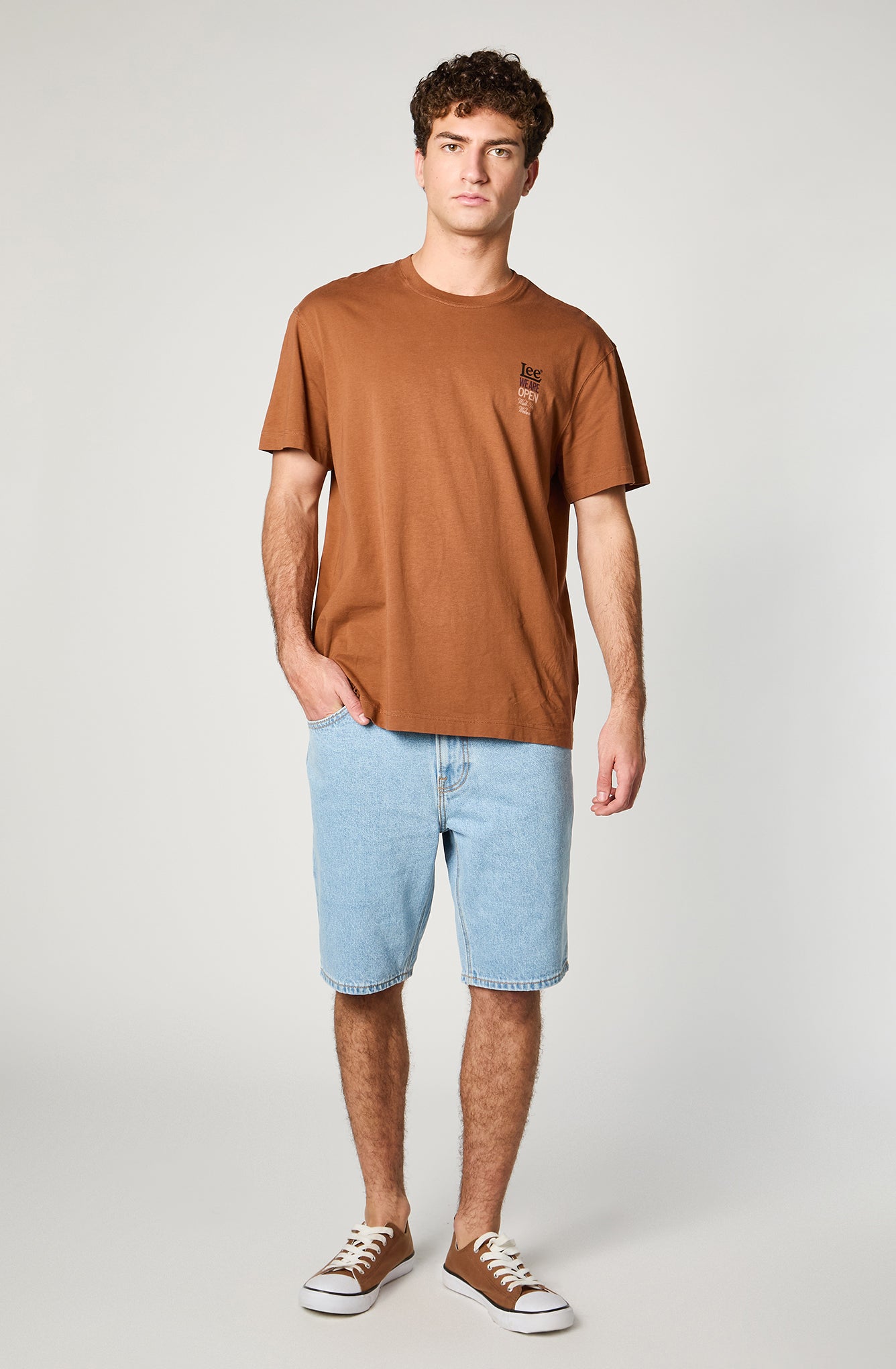 Polera Hombre Business Hour Brown