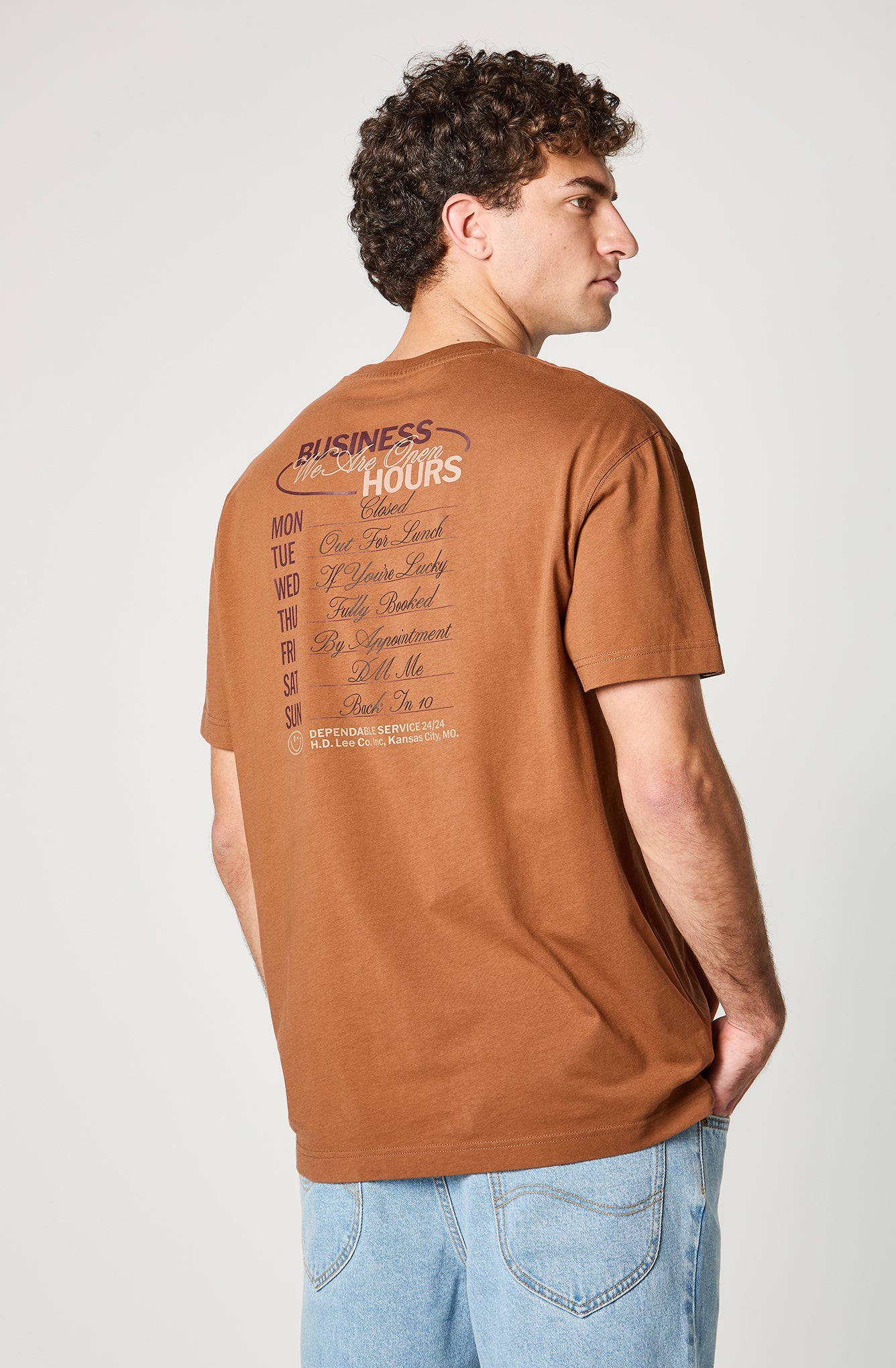 Polera Hombre Business Hour Brown