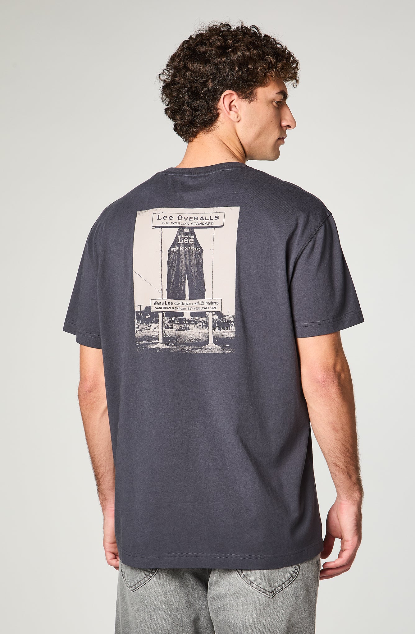 Polera Hombre Oversized Lee Overalls