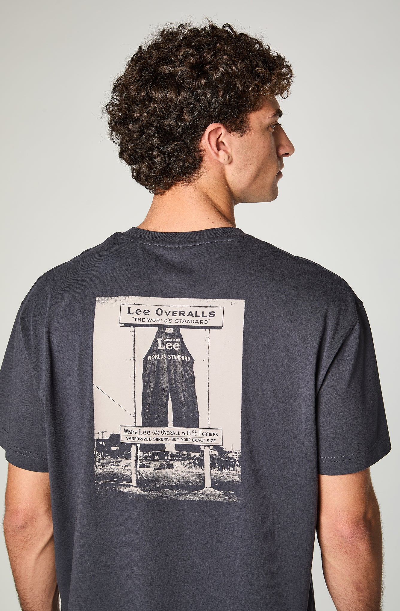 Polera Hombre Oversized Lee Overalls