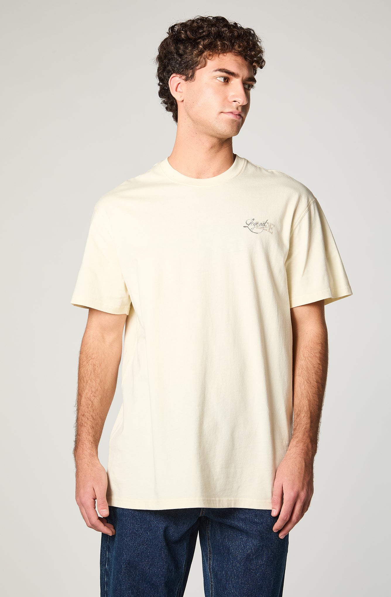 Polera Hombre Relaxed Play Amarillo