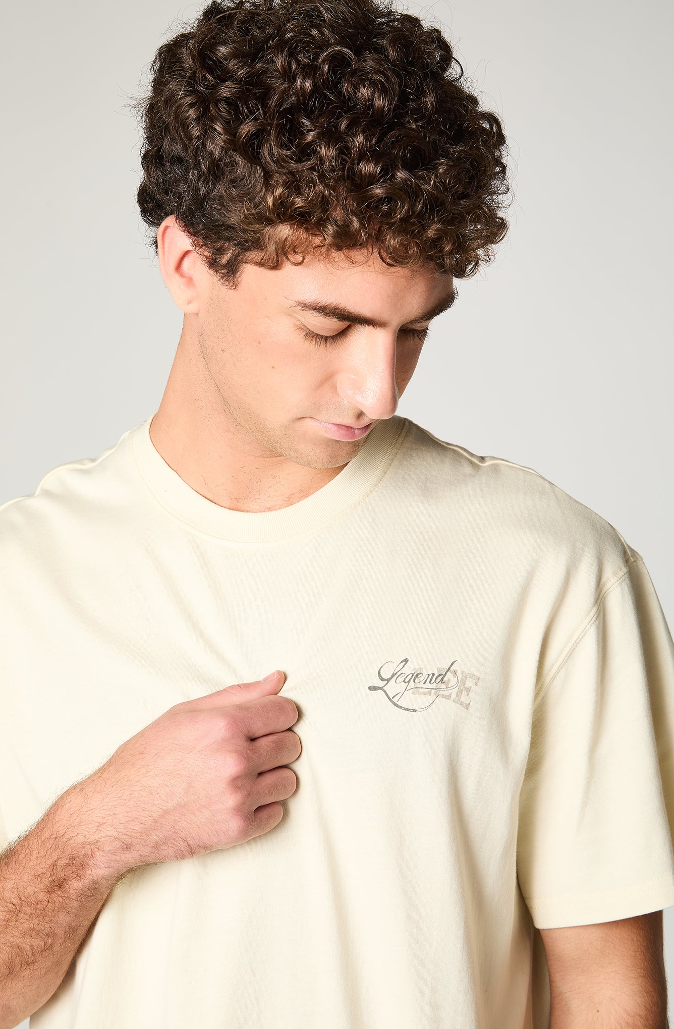 Polera Hombre Relaxed Play Amarillo