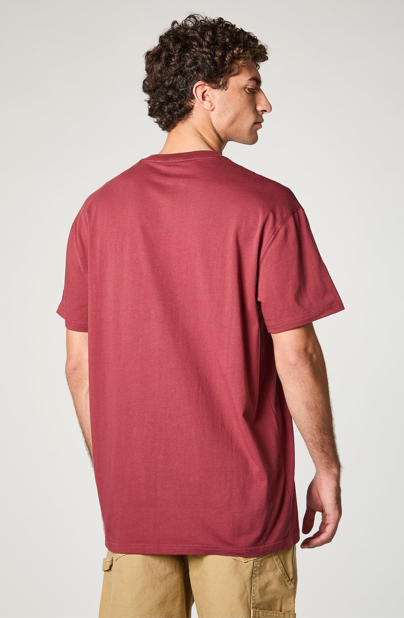 Polera Hombre Lee Kansas Terracota