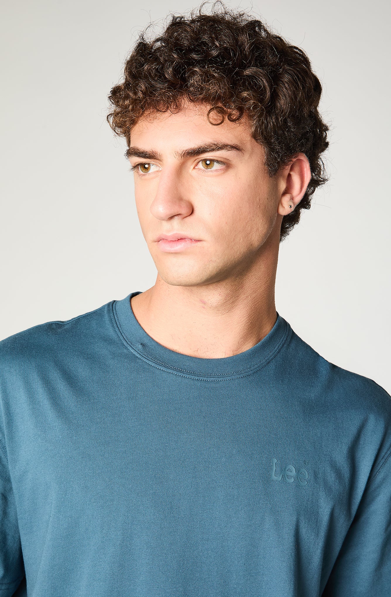 Polera Hombre Lee Basics Azul