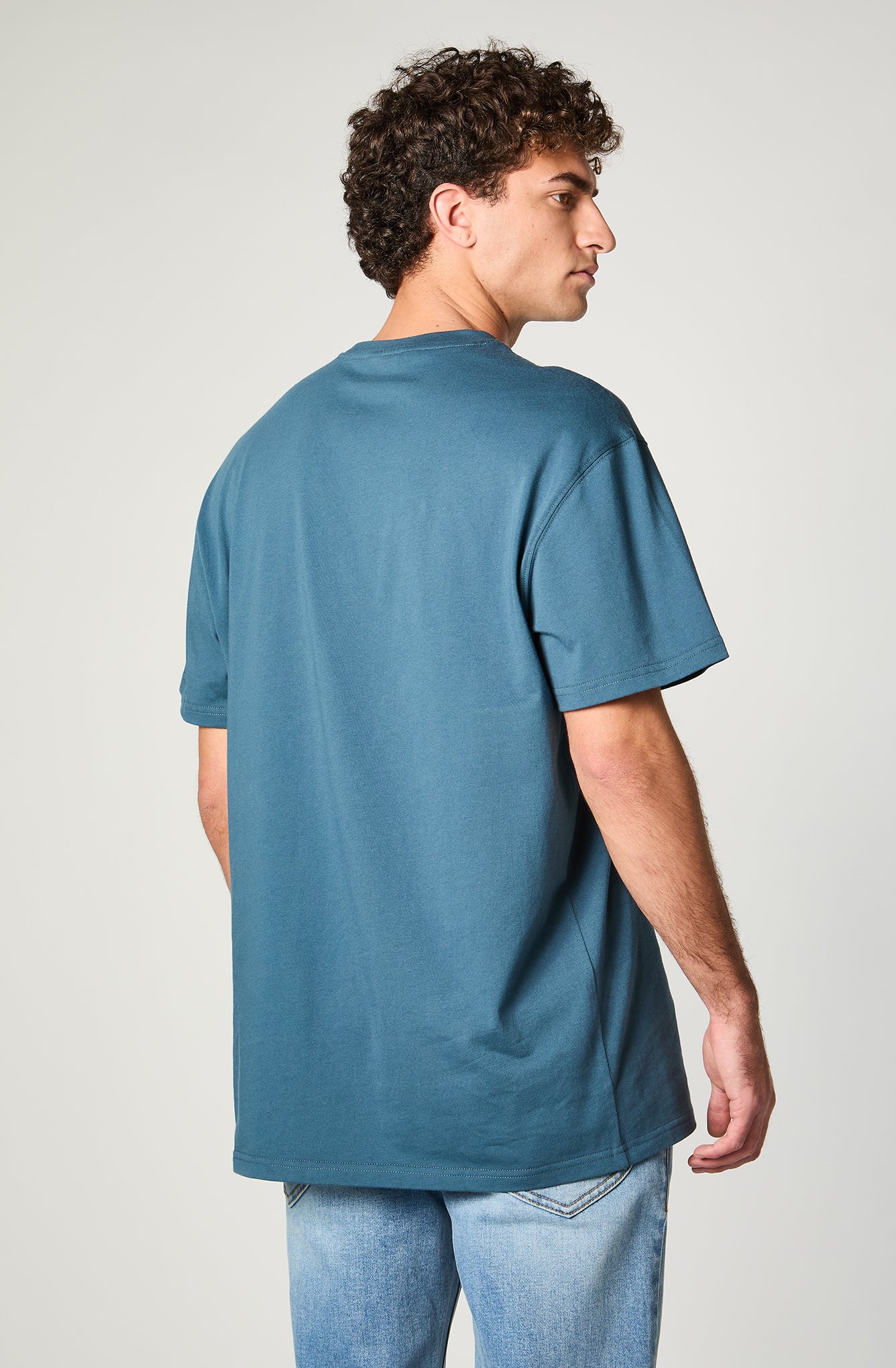 Polera Hombre Lee Basics Azul