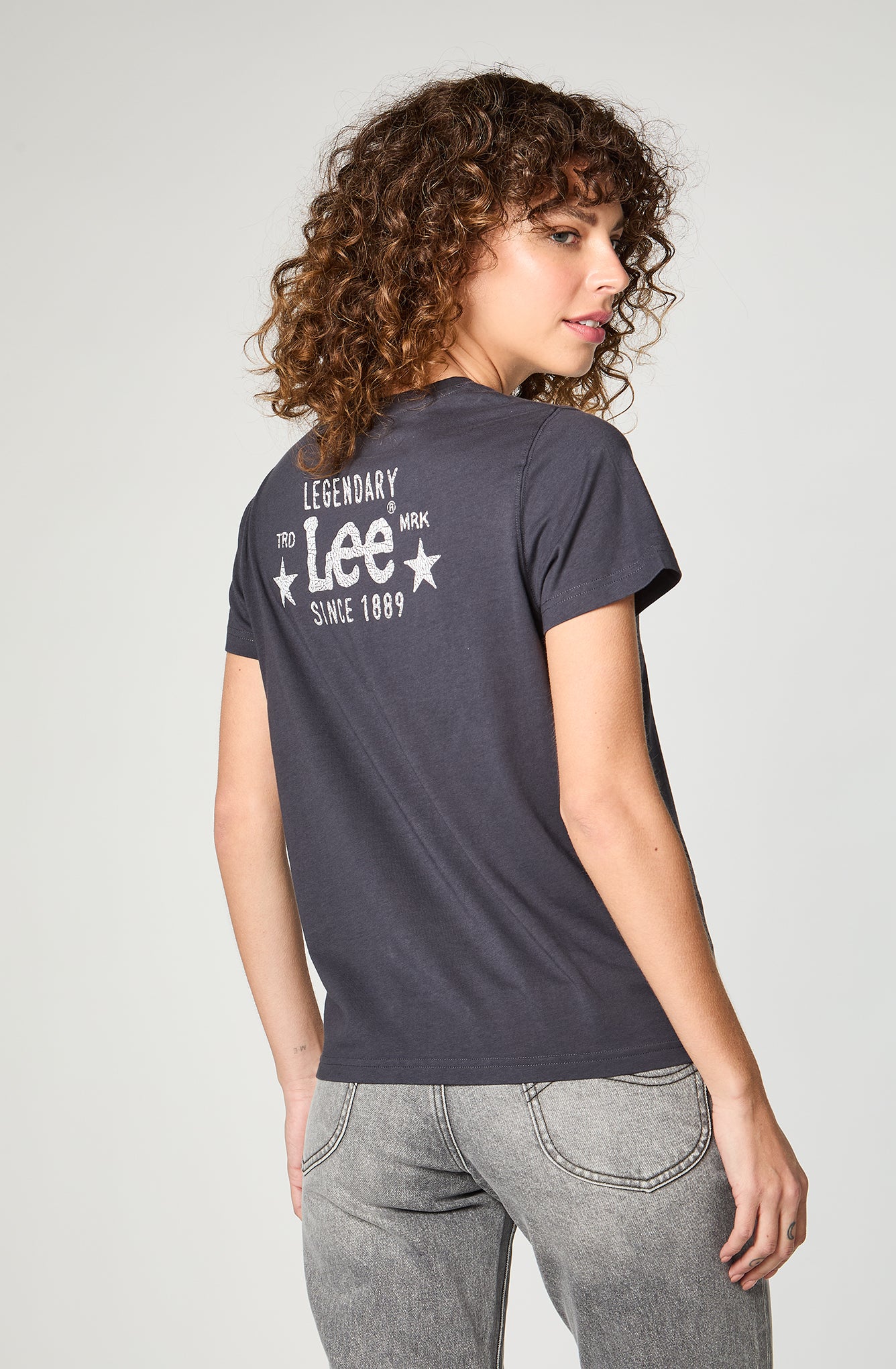 Polera Mujer Legendary Stone Grey