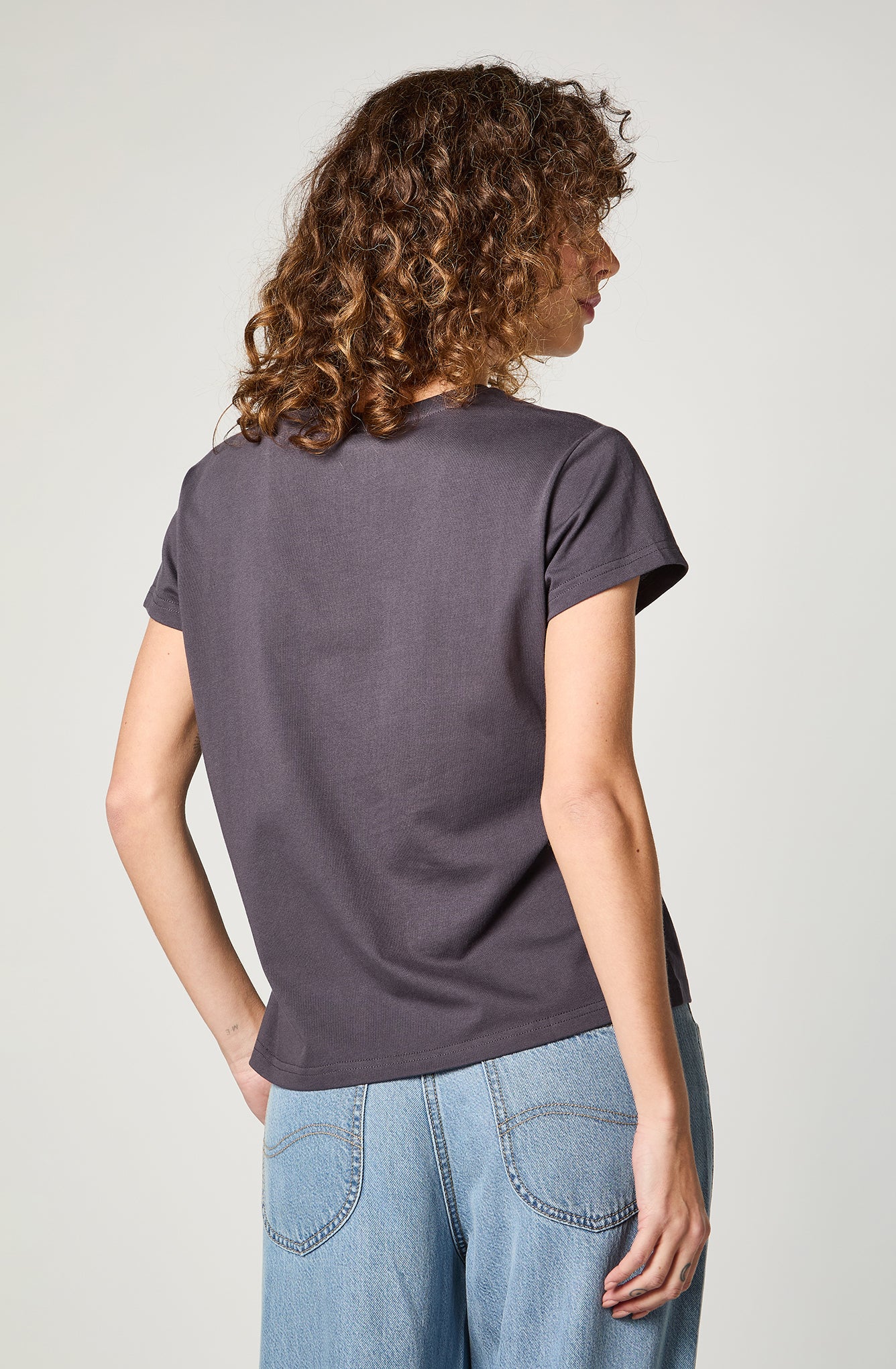 Polera Mujer Relaxed V Neck