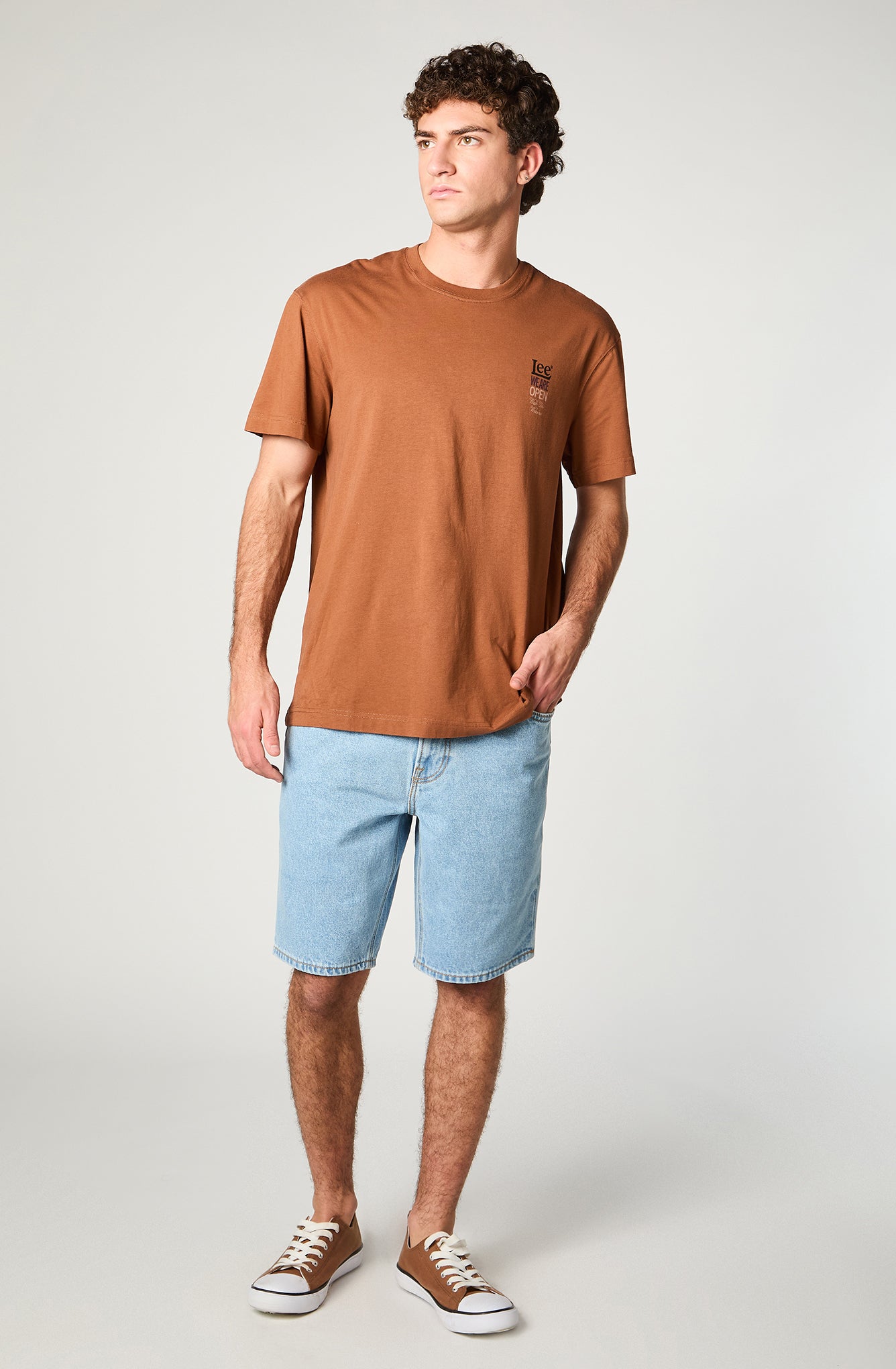 Short Hombre Mid Light Blue