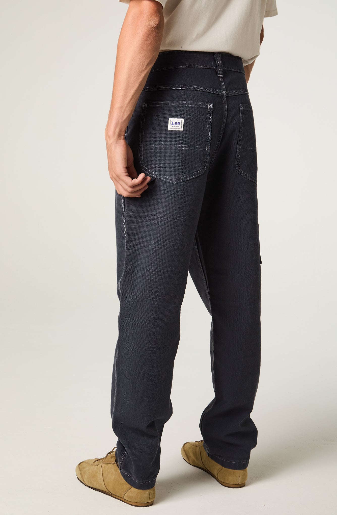 Pantalon Hombre Carpenter Azul Tapered