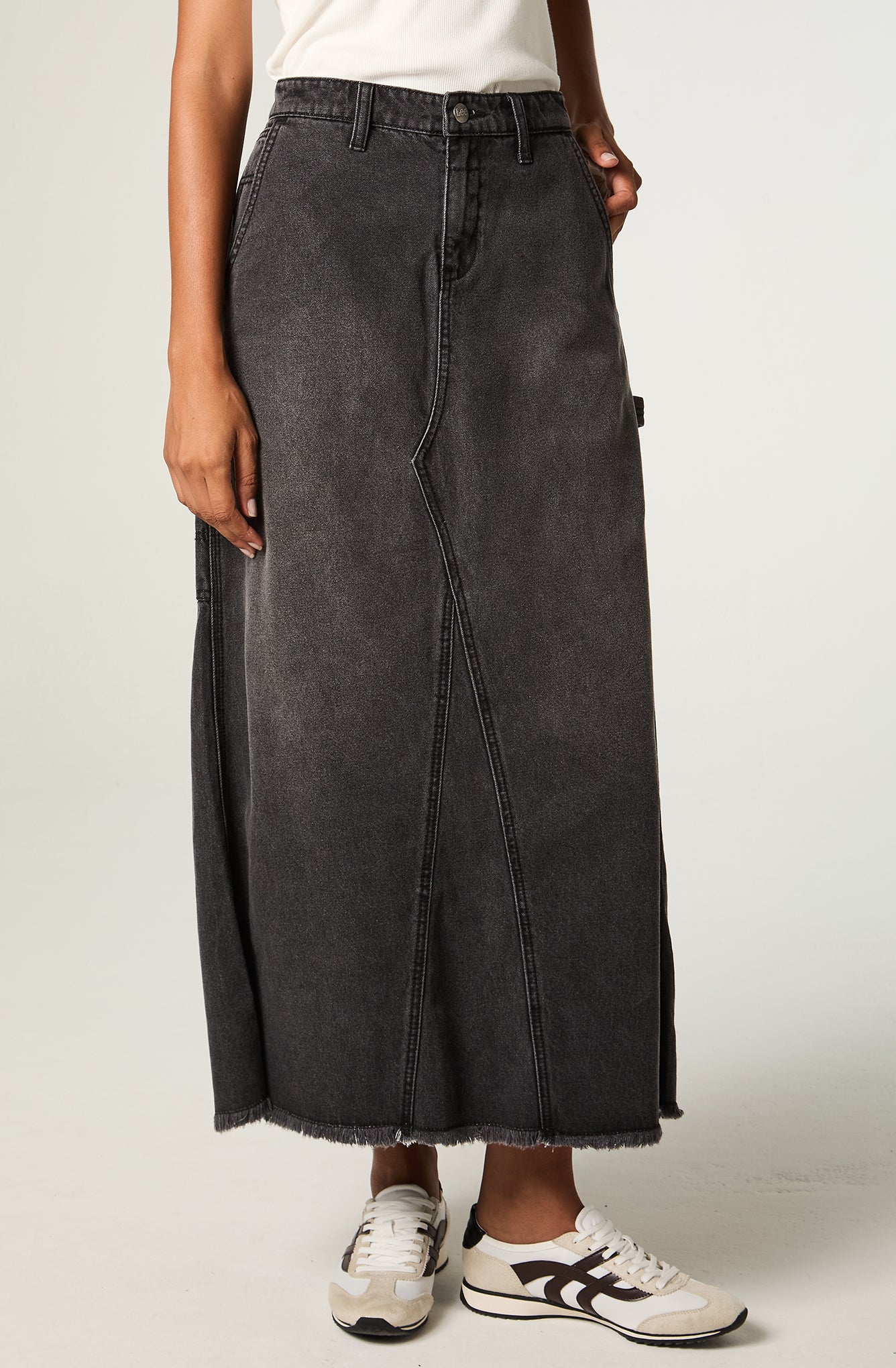 Falda Mujer Loose Negro Carpenter