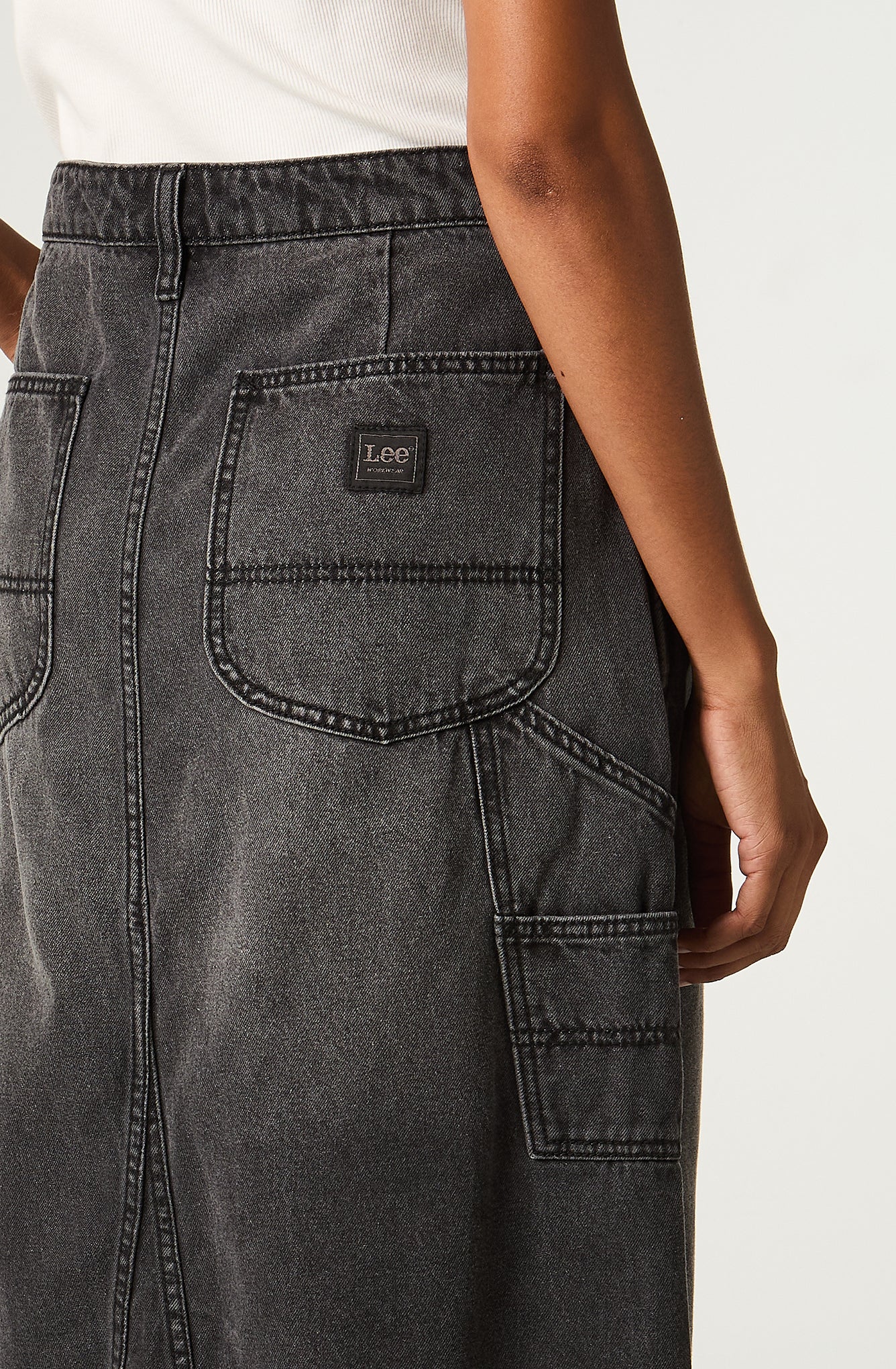 Falda Mujer Loose Negro Carpenter