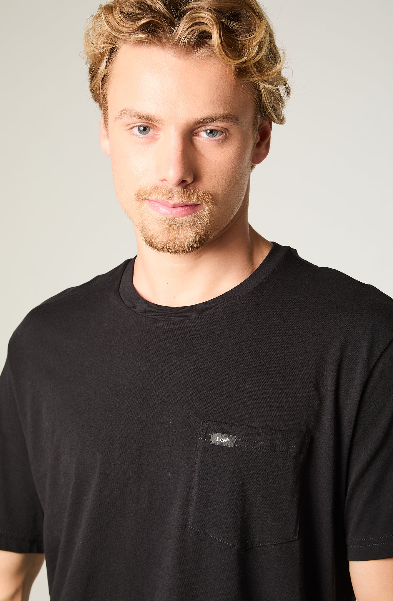 Polera Hombre Pocket Tee Negra