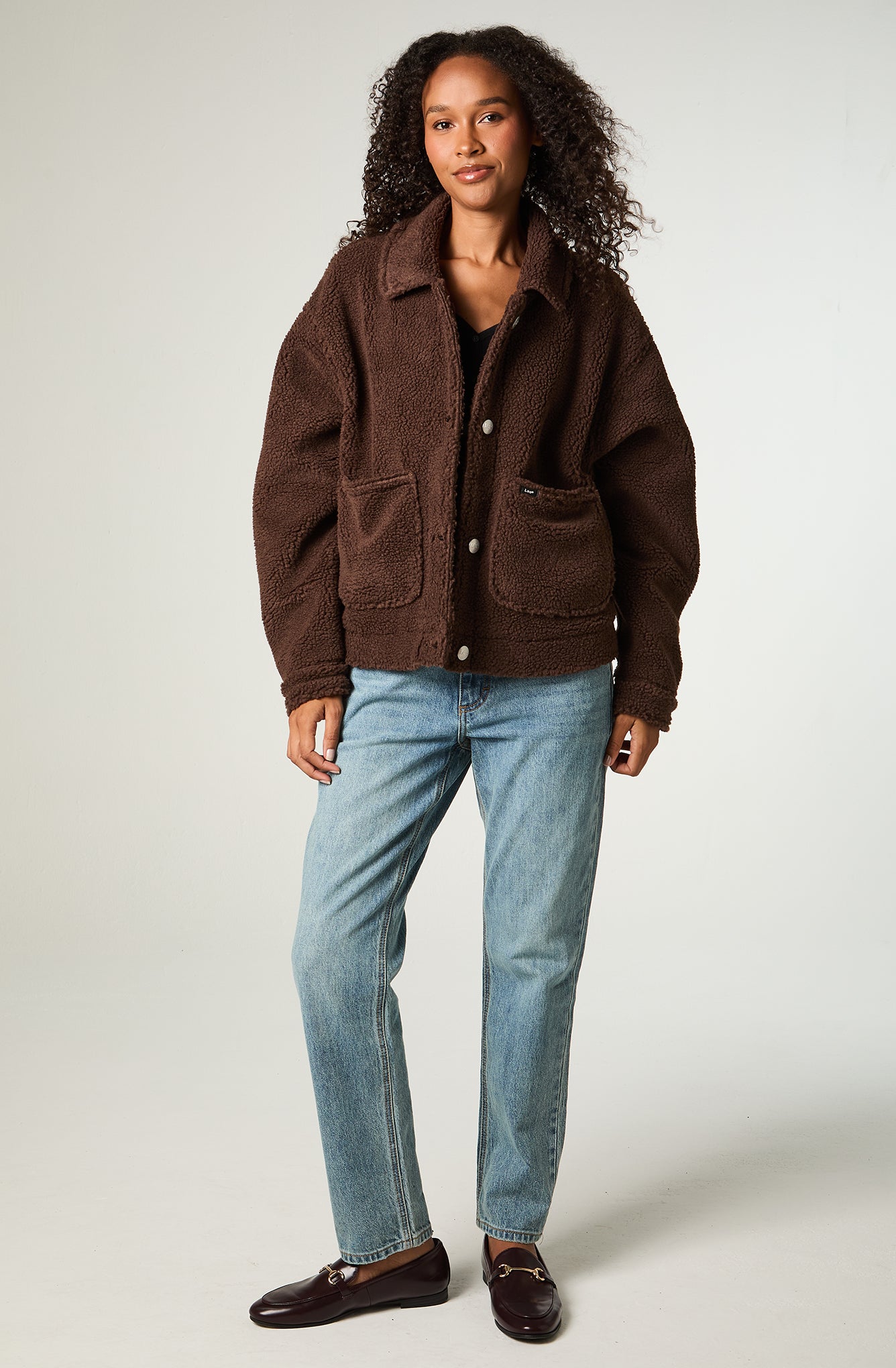 Jeans Mujer Slim Straight Azul Claro Rider