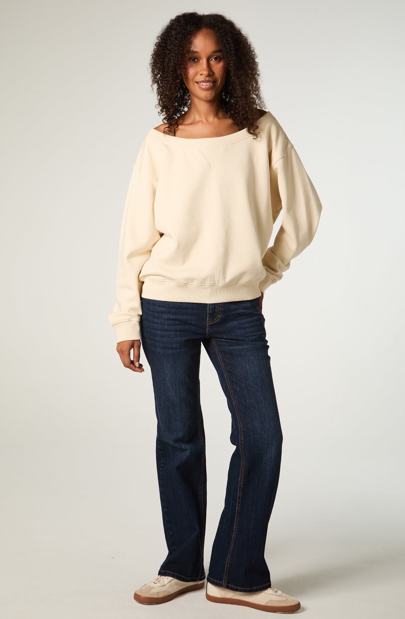 Jeans Mujer Boot Cut Azul Oscuro Jessica