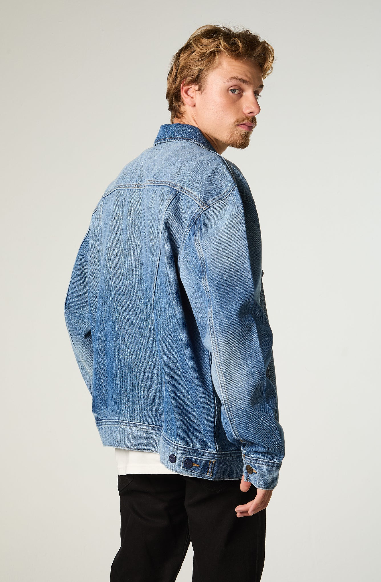 Chaqueta Hombre Rider Light Blue