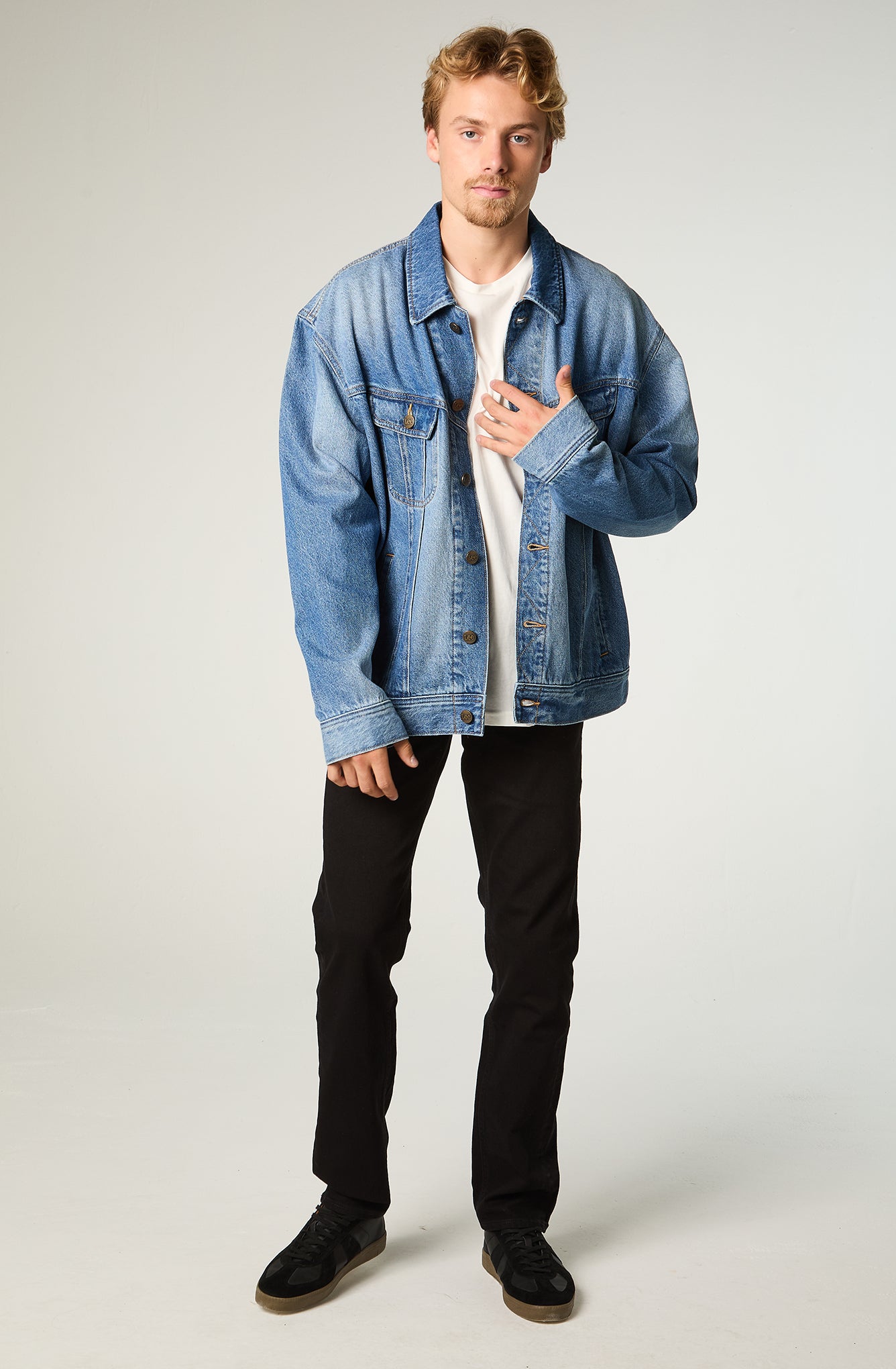 Jeans Hombre Daren Regular Straight Fit Black