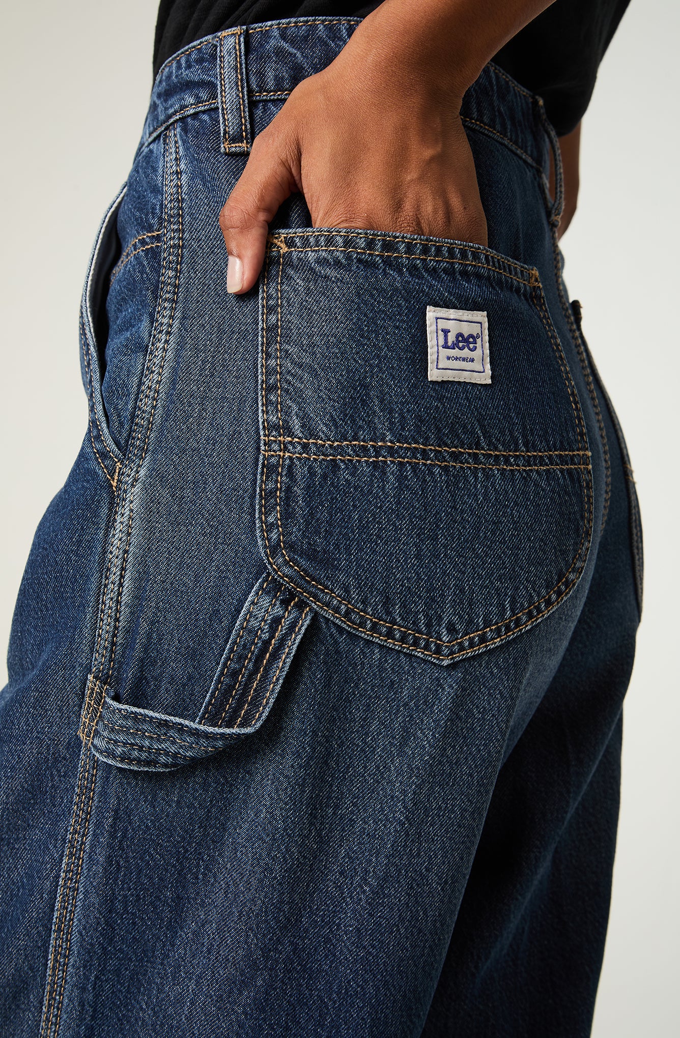 Jeans Mujer Carpenter Azul Loose