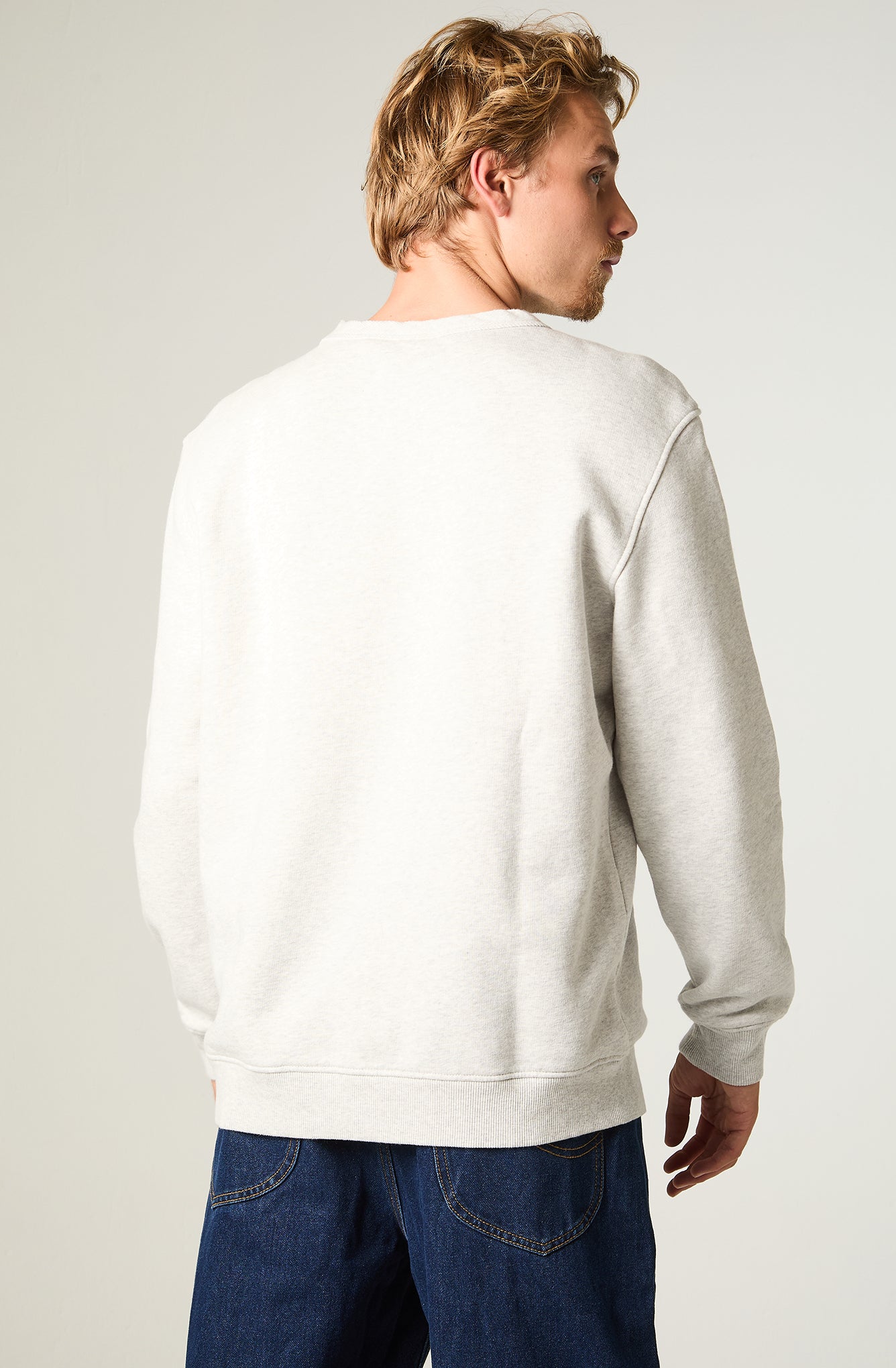Polerón Hombre 101 Regular Sweatshirt Sharp Grey Mele
