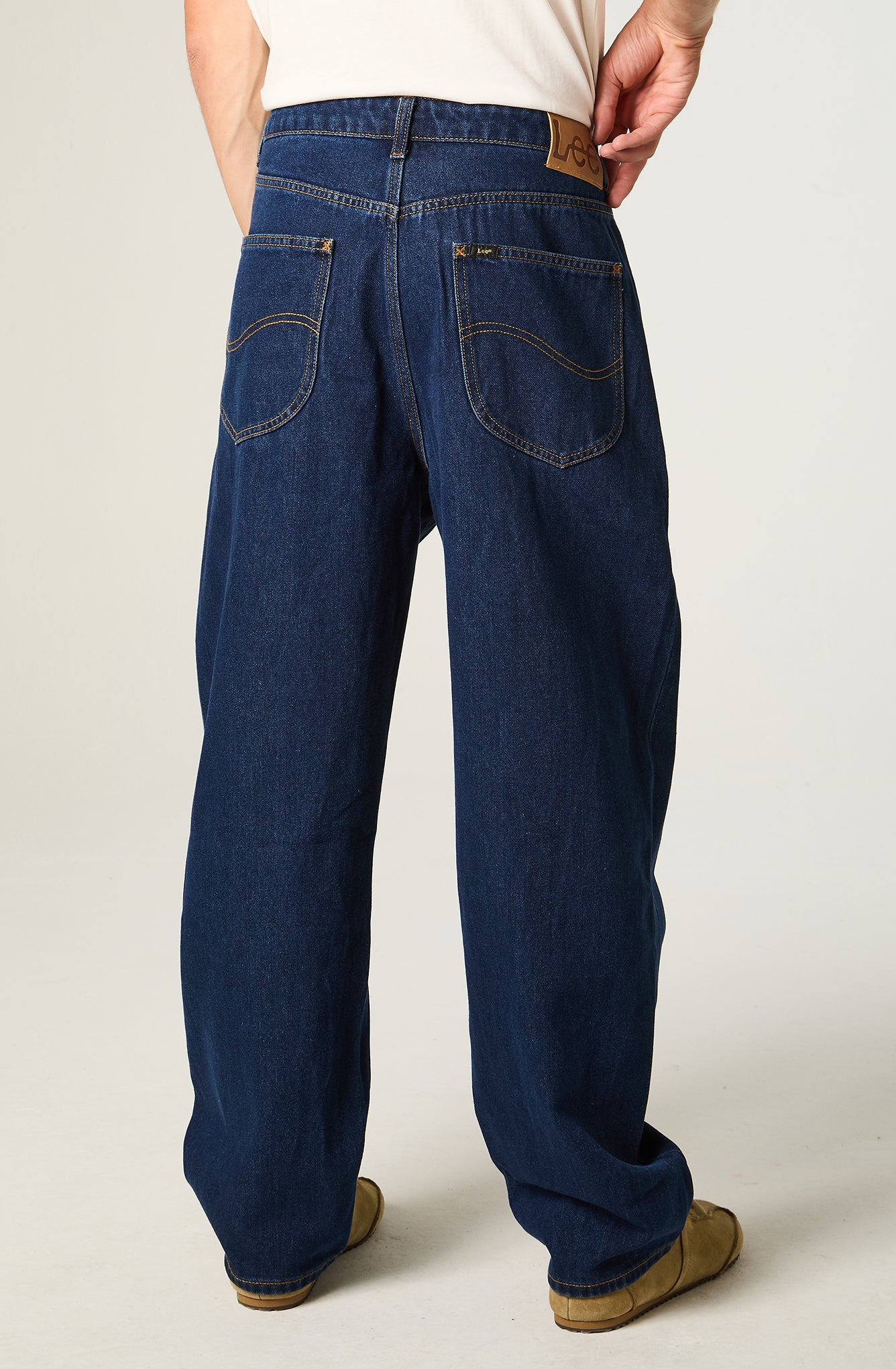 Jeans Lee Asher Loose Straight Fit Dark Indigo