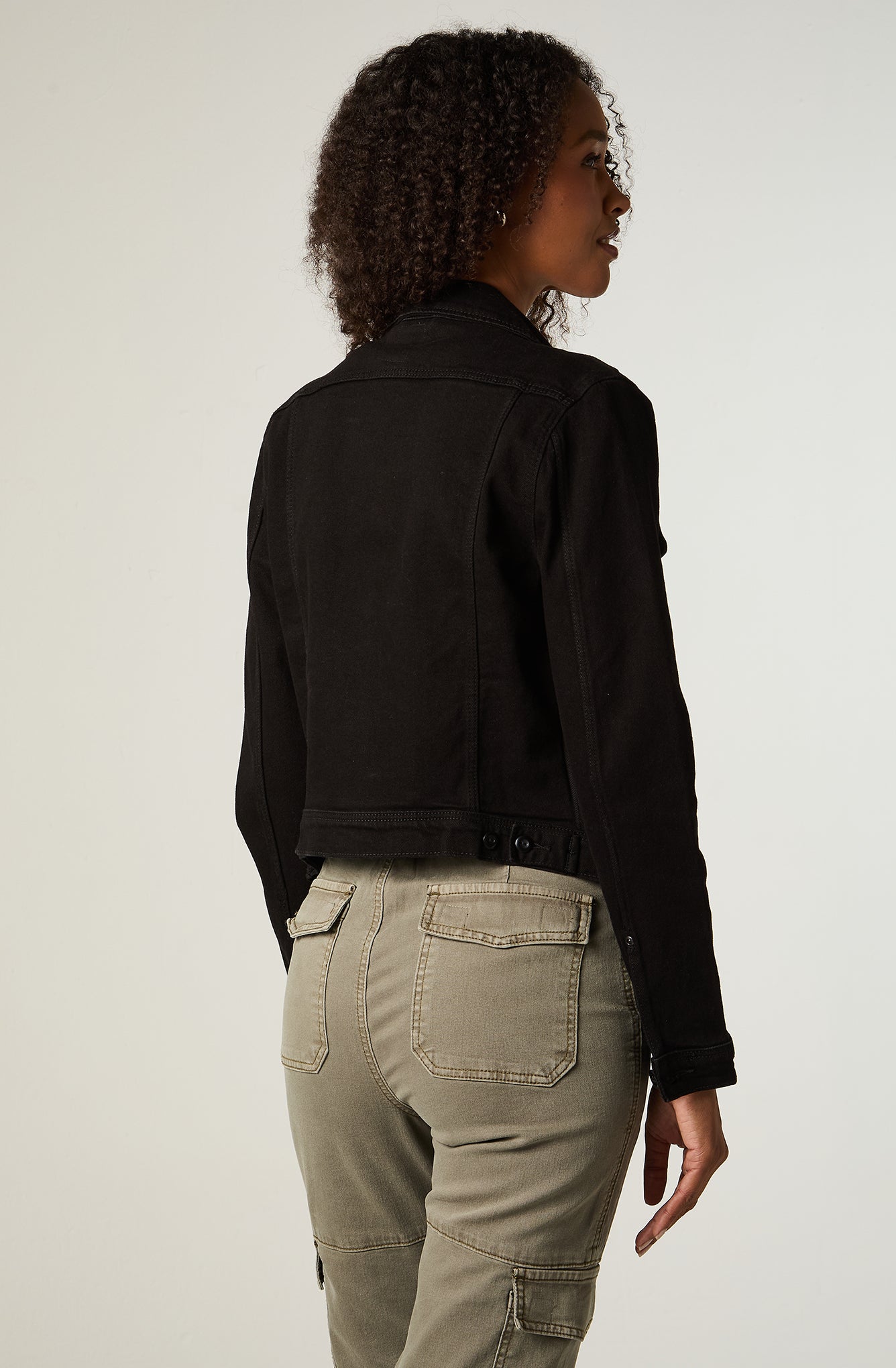 Chaqueta Mujer Rider Jacket Denim Black