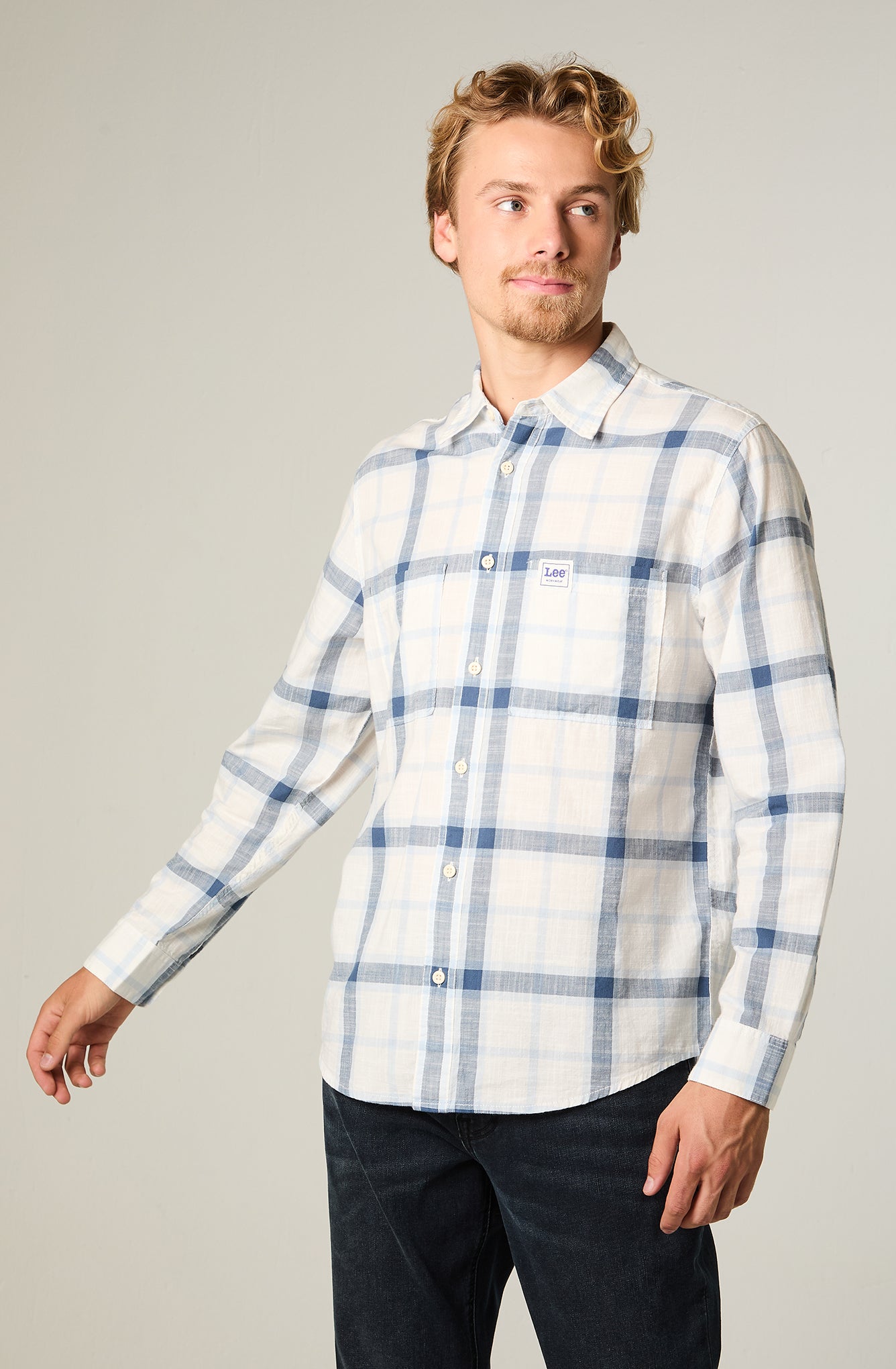 Camisa Hombre Workwear 2.0 Blue
