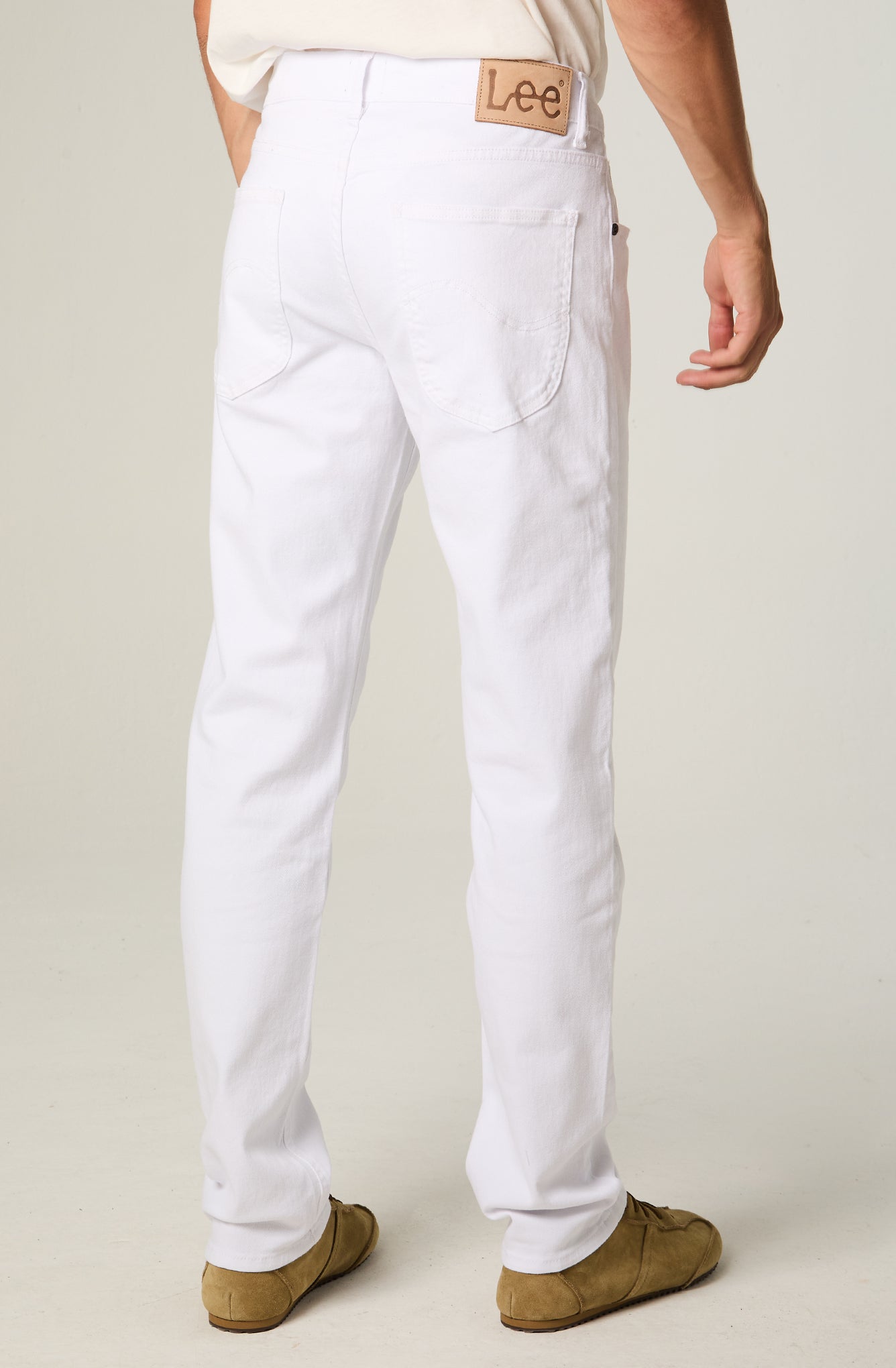 Jeans Lee Daren Regular Straight Fit White