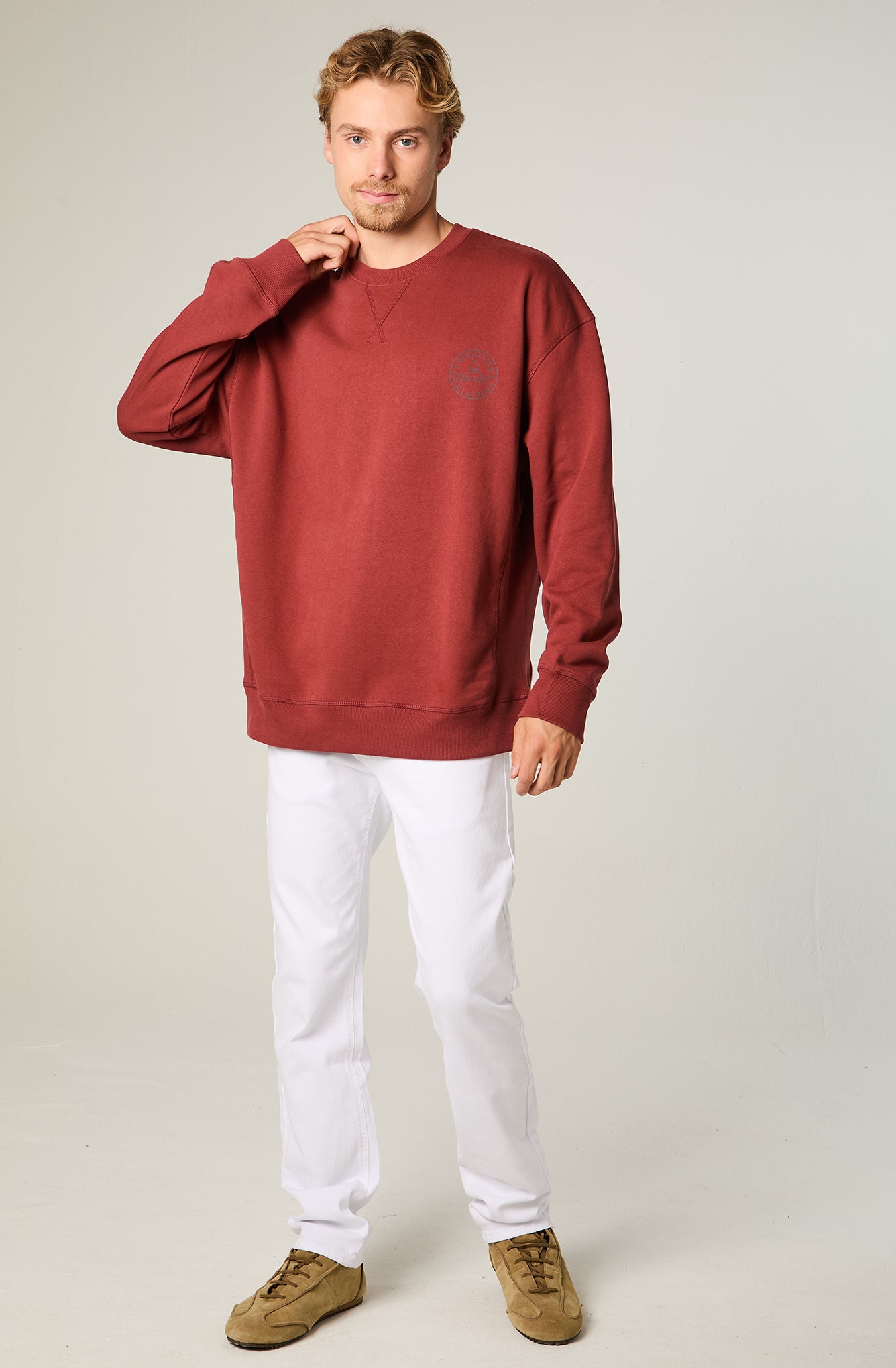 Poleron Lee Crew Brick