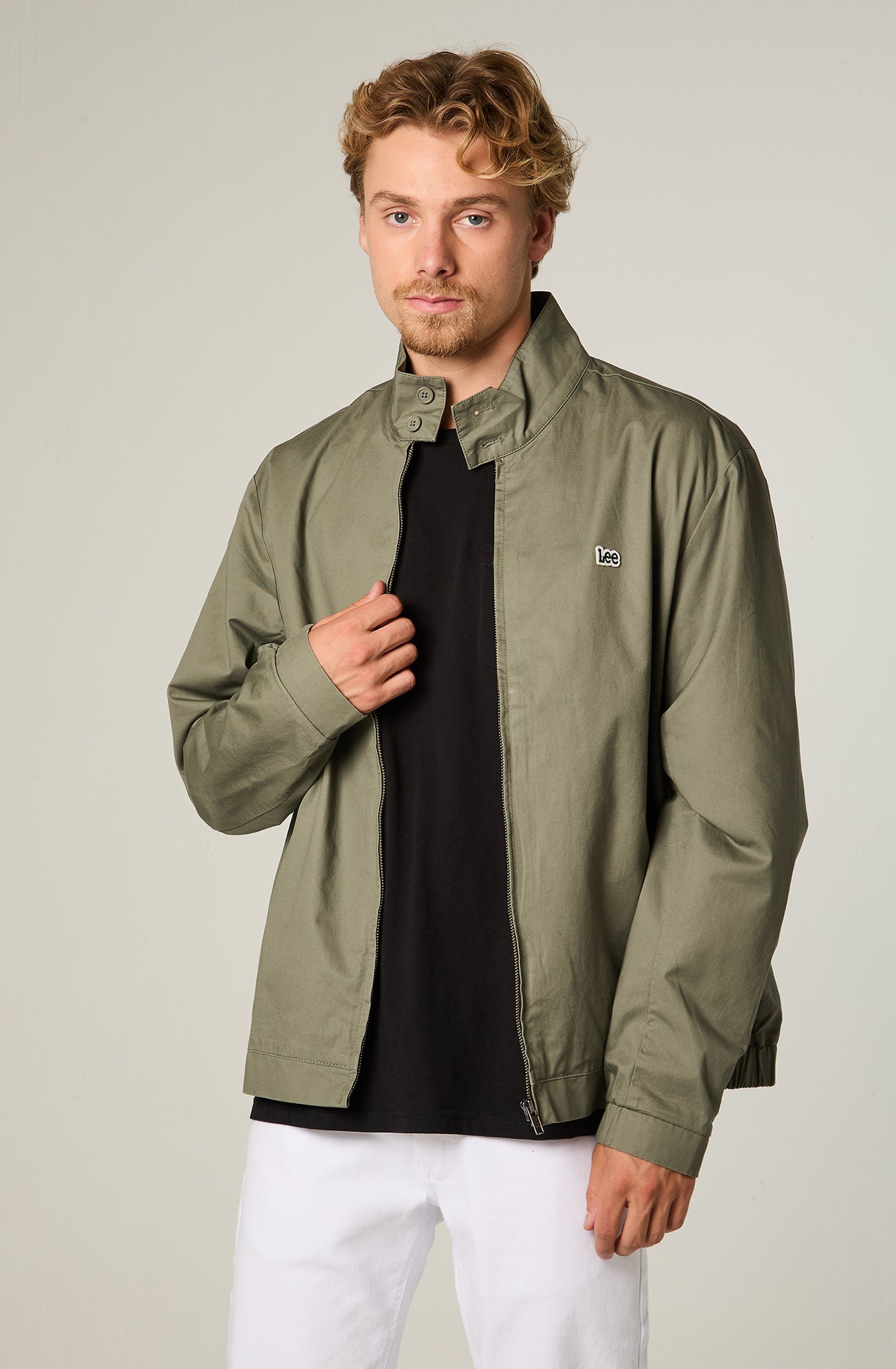 Chaqueta Harrington Jacket Olive Grove