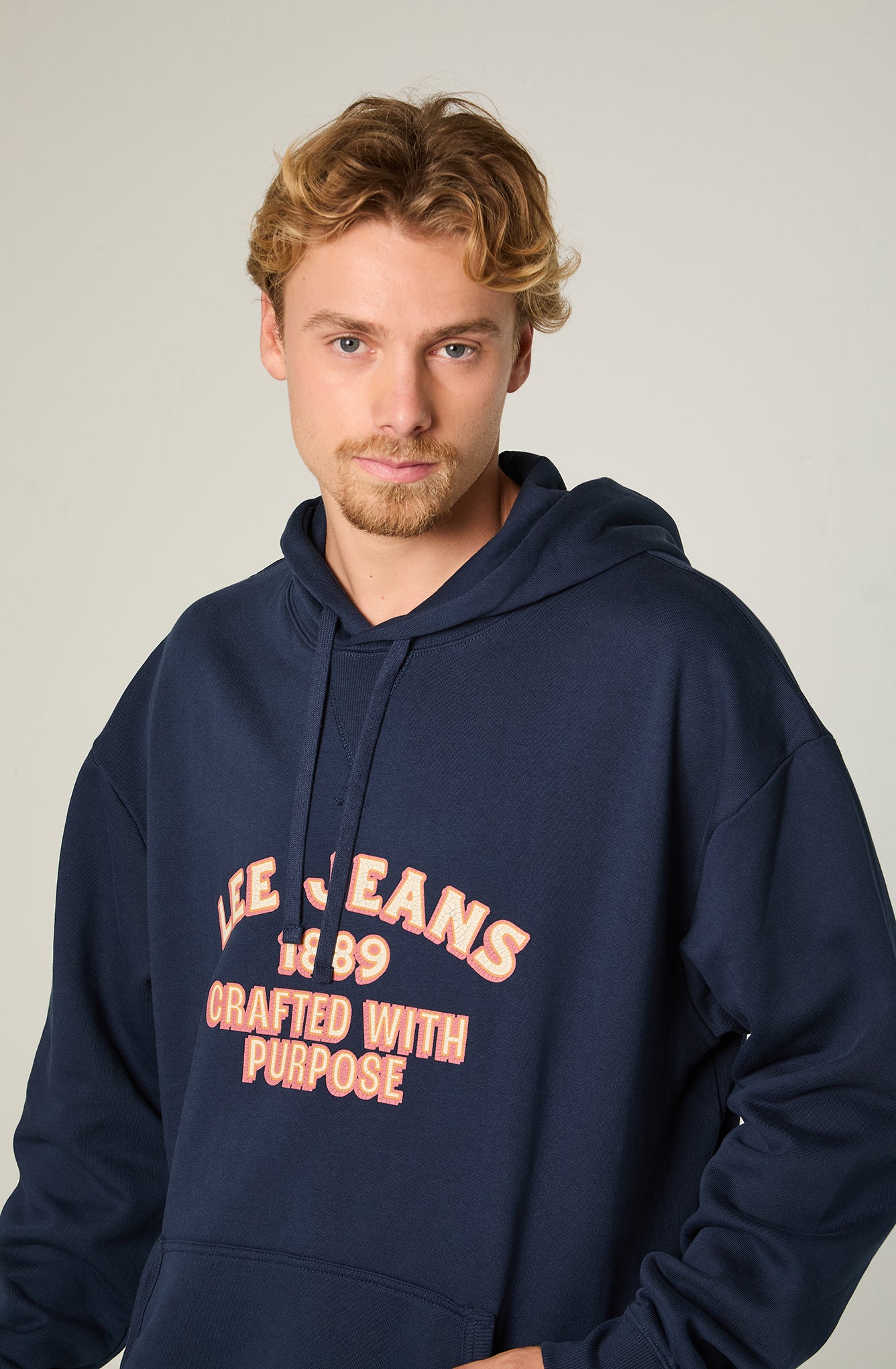 Poleron Lee Hoodie Navy