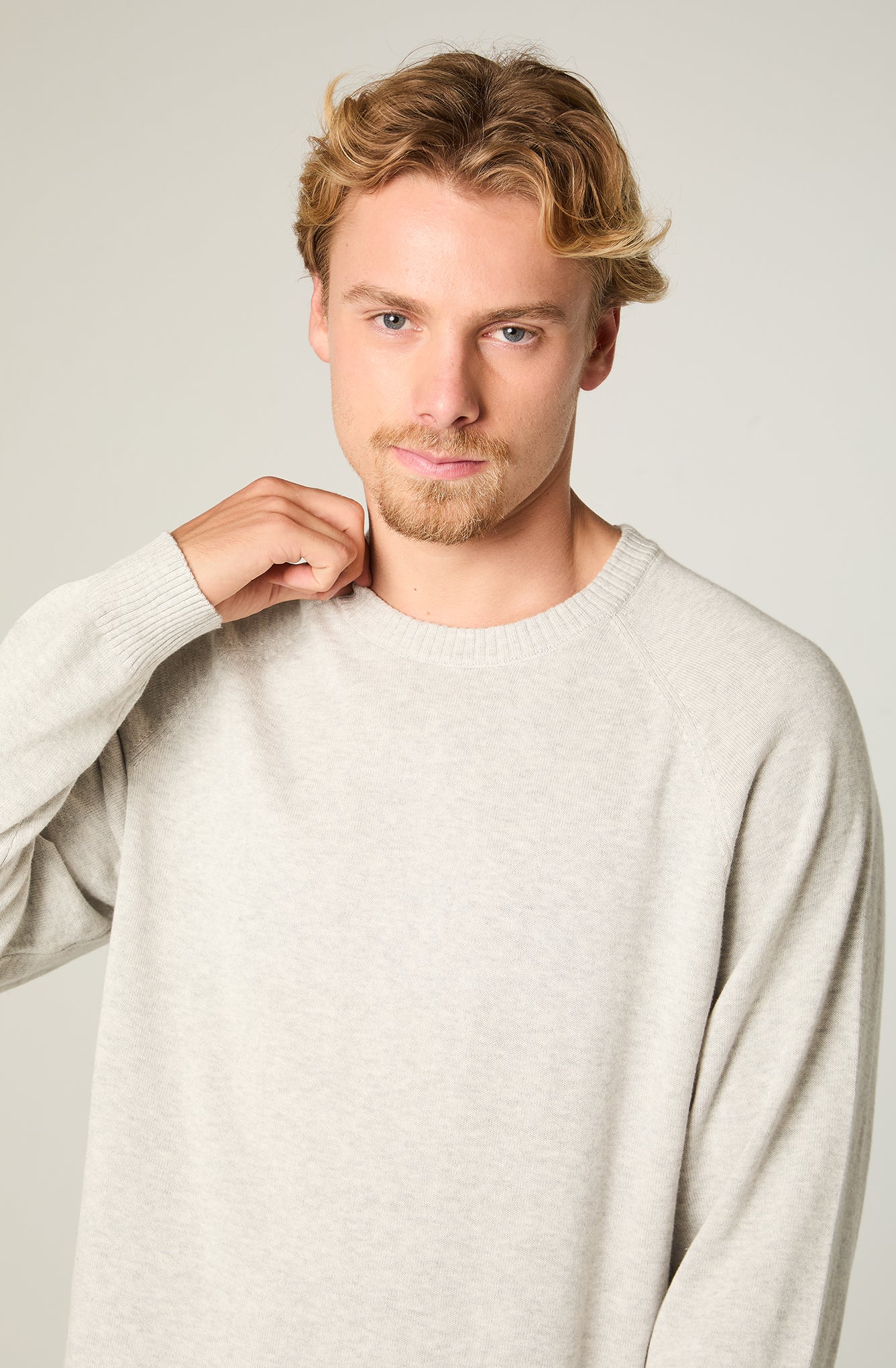 Sweater Lee Clean True Sharp Grey Mele