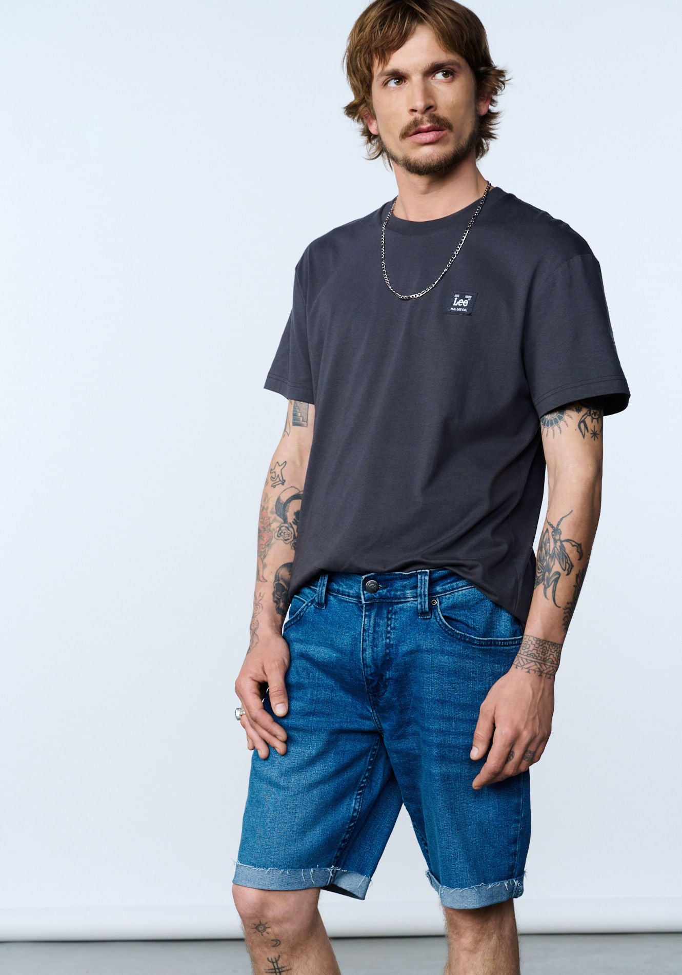 Short Denim Stone