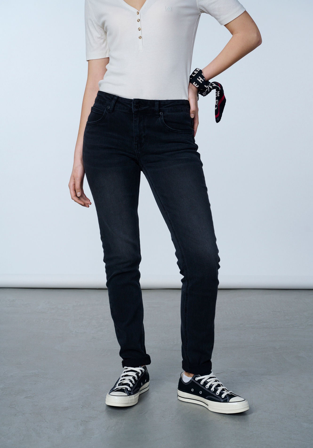 Jeans Scarlett Skinny Fit Black